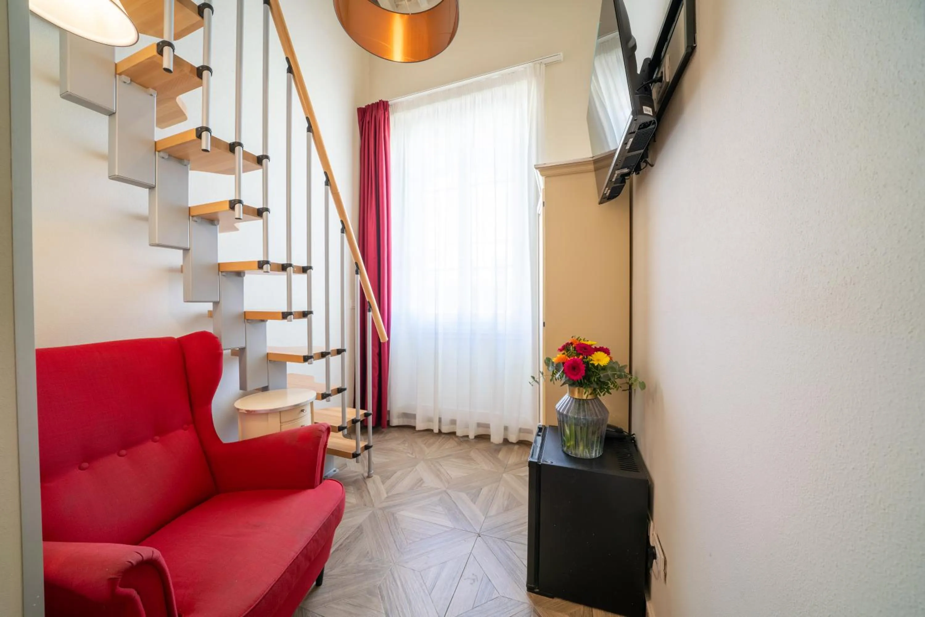 Bedroom in Residenza Conte di Cavour & Rooftop - dBe Hotels