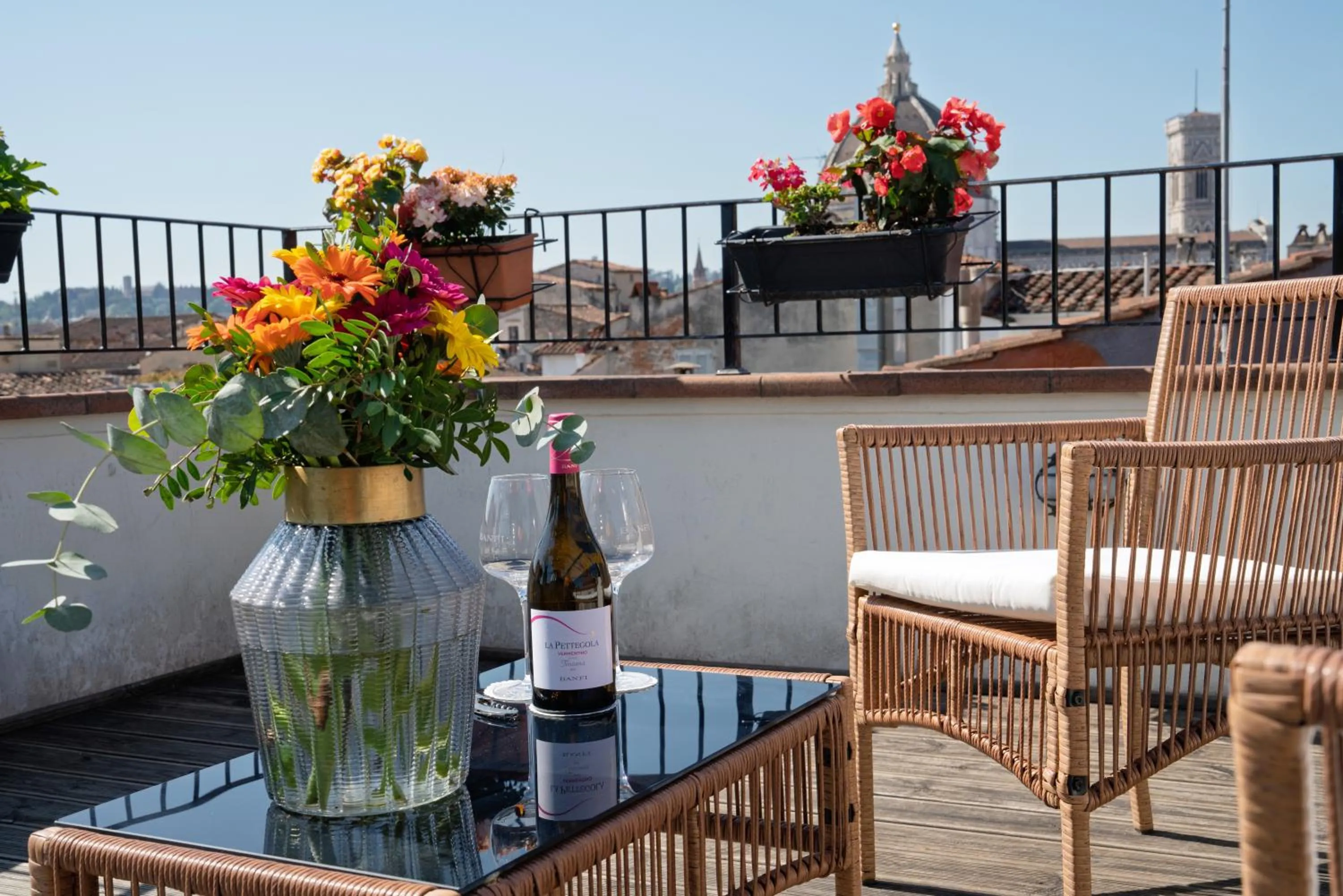 Balcony/Terrace in Residenza Conte di Cavour & Rooftop - dBe Hotels