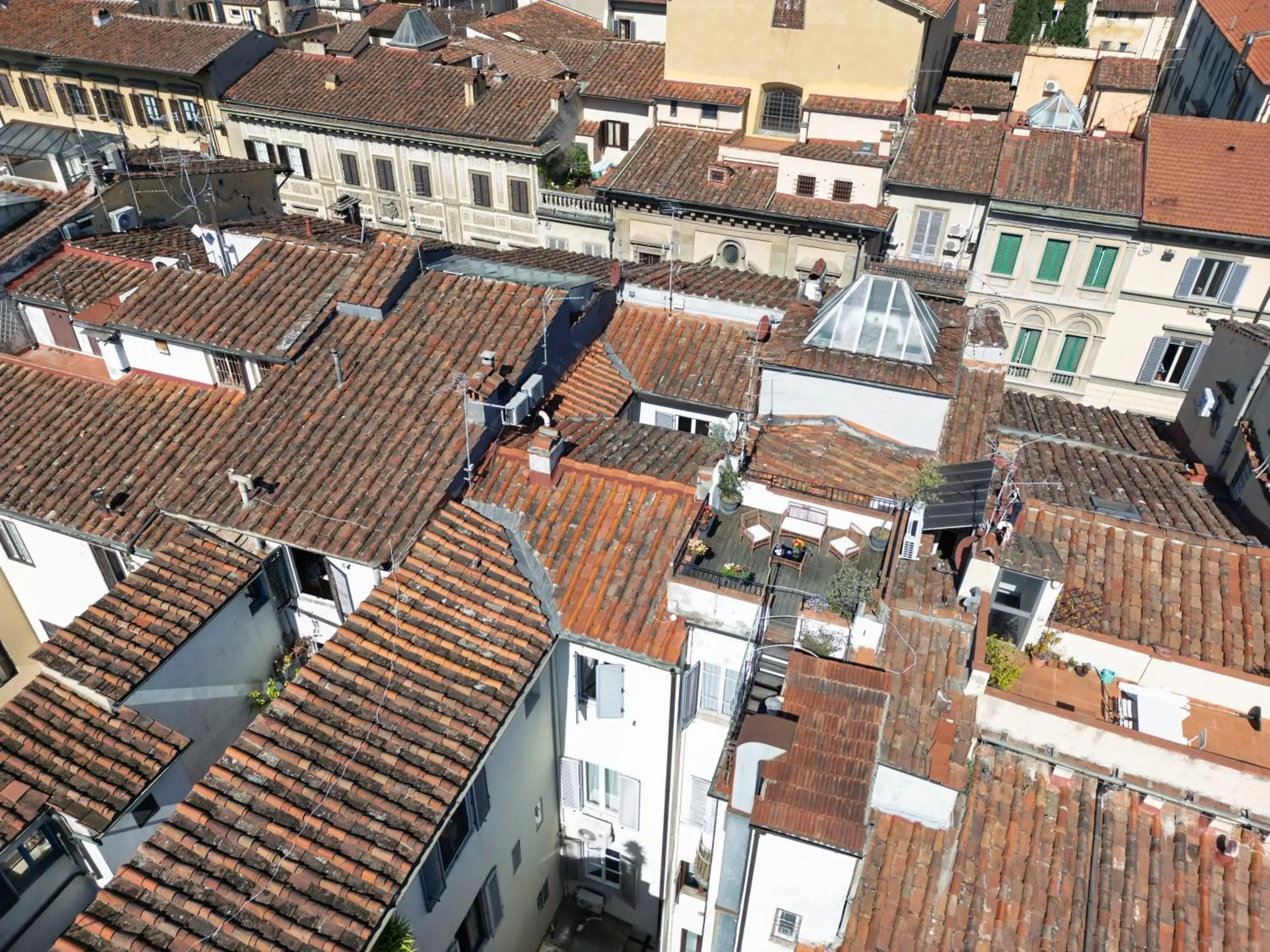 City view in Residenza Conte di Cavour & Rooftop City view in Residenza Conte di Cavour & Rooftop