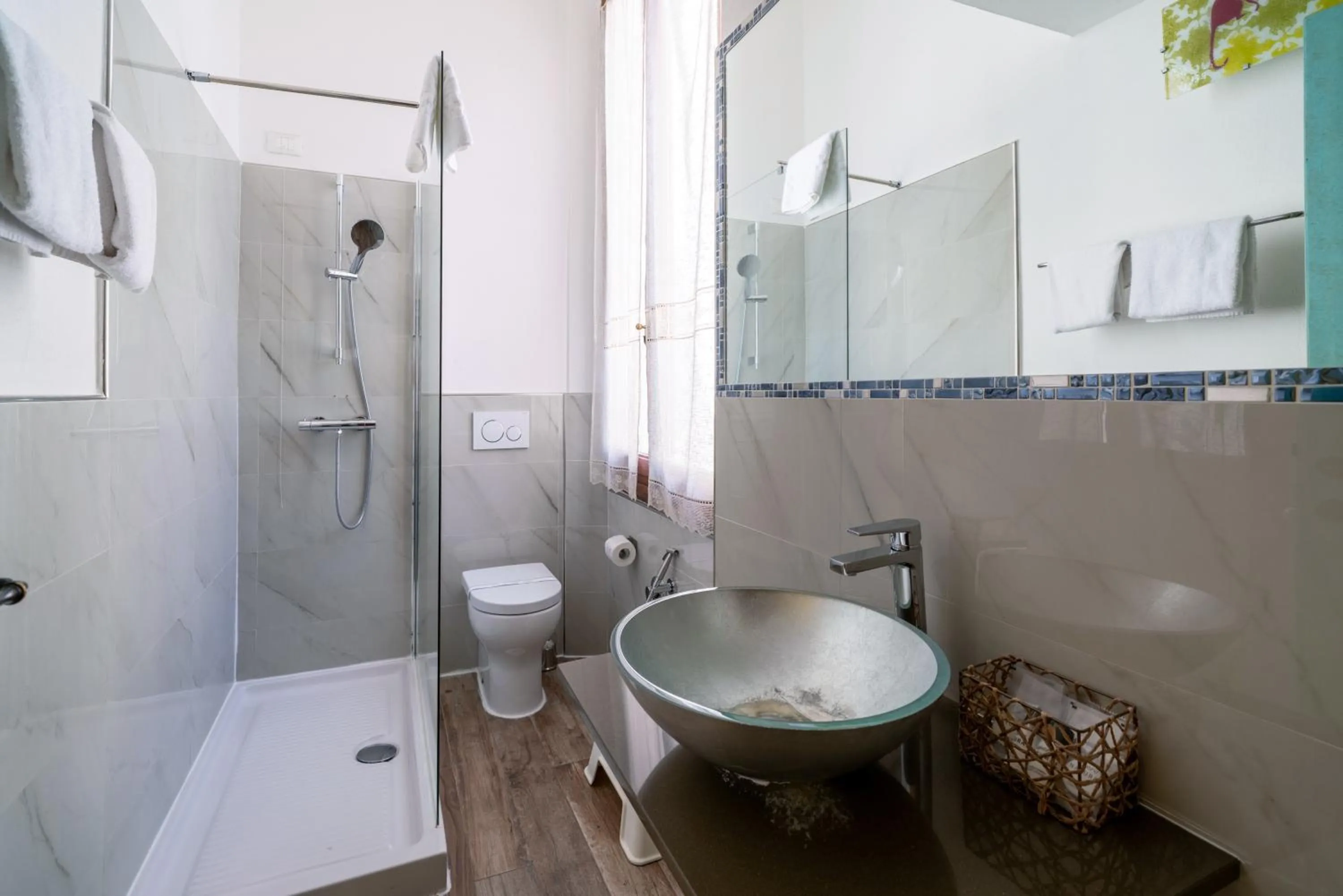 Bathroom in Residenza Conte di Cavour & Rooftop - dBe Hotels