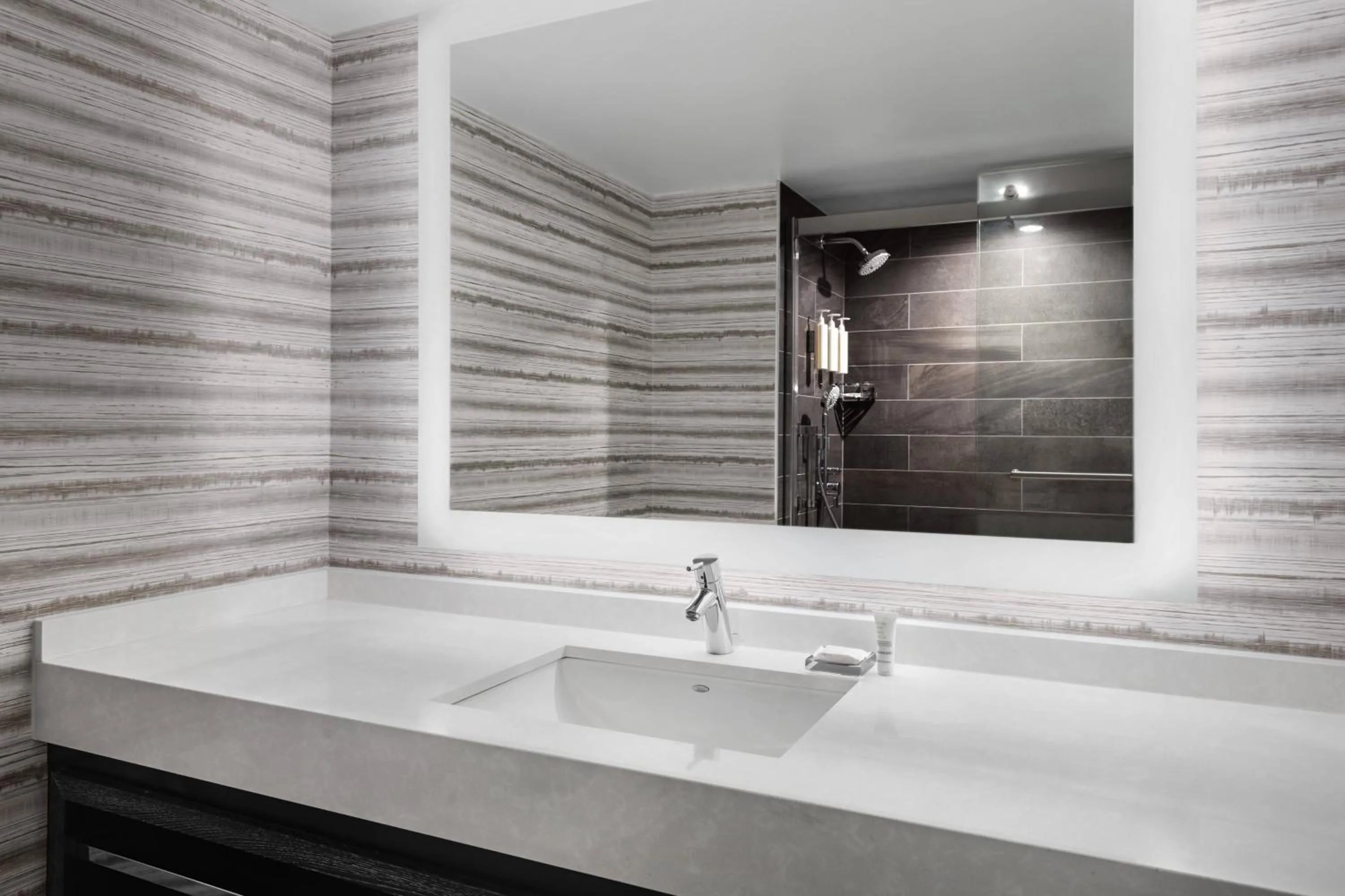 Bathroom in Bridgewater Marriott