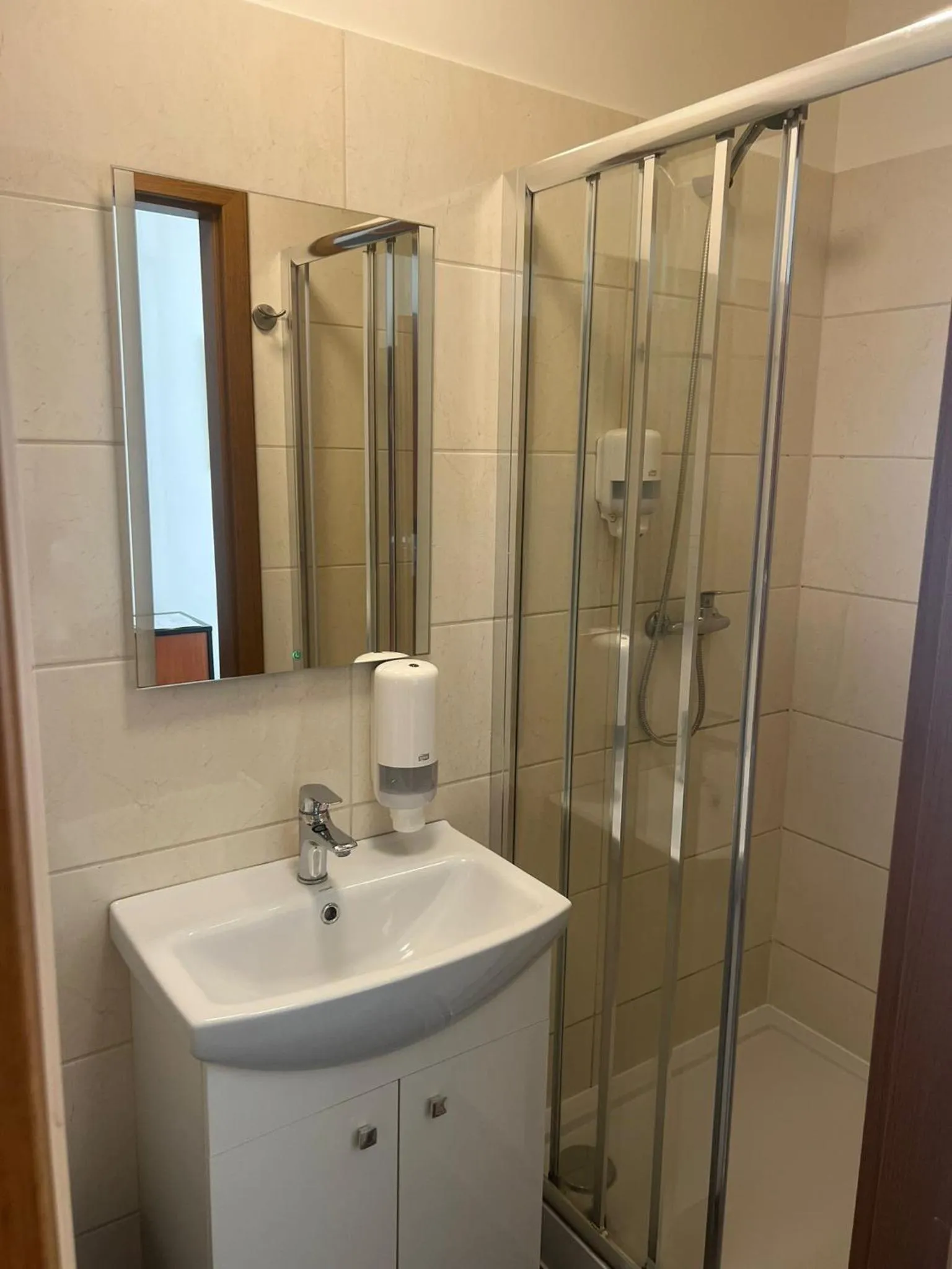 Shower in Jantar Resort