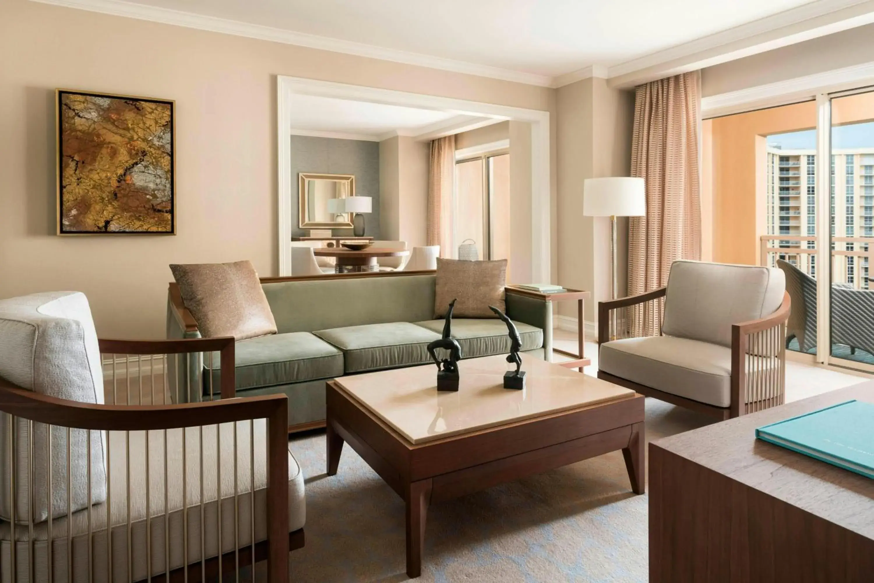 Living room in The Ritz-Carlton, Sarasota Living room in The Ritz-Carlton, Sarasota