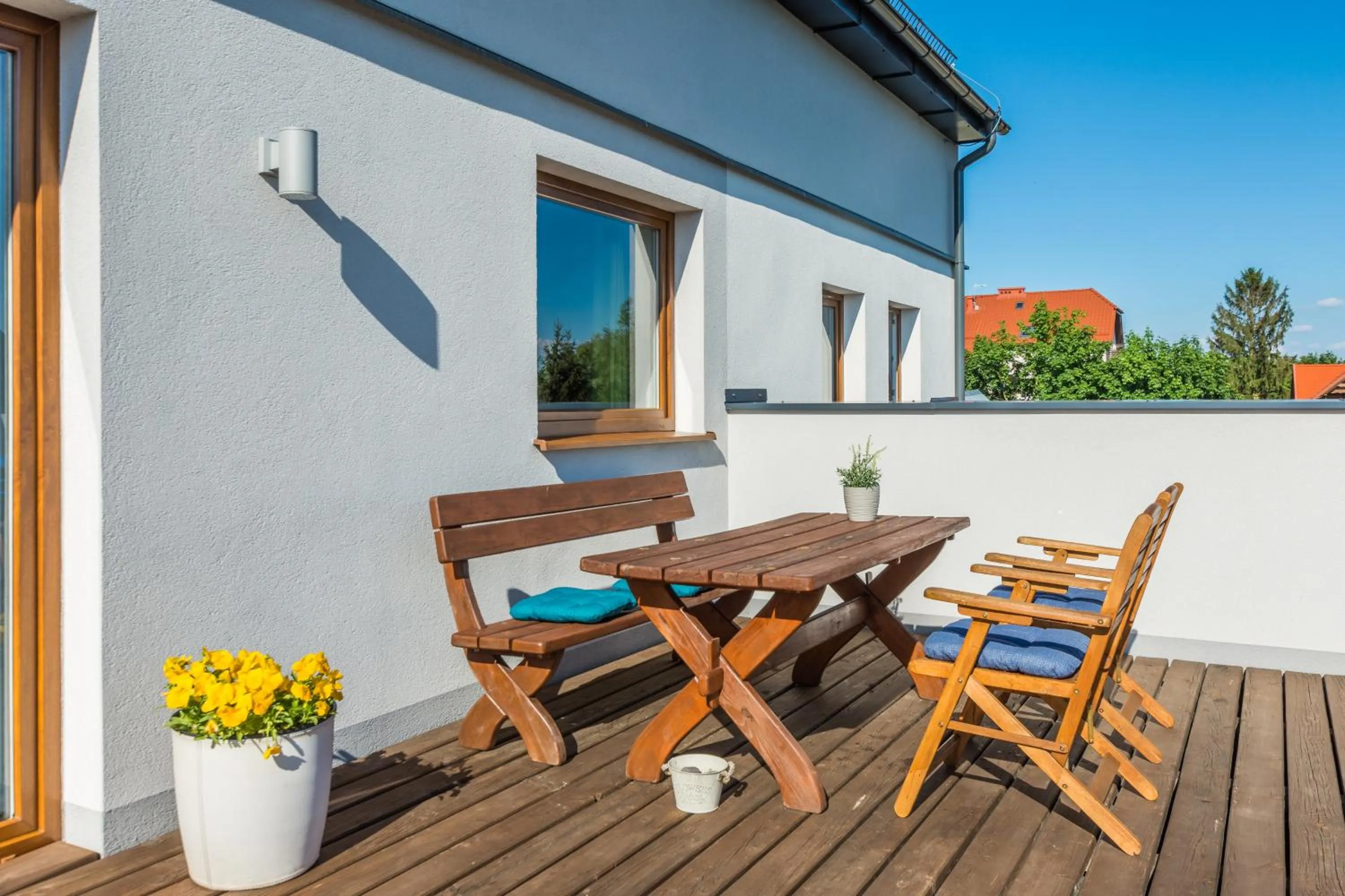 Patio in Lawendowy Zakatek