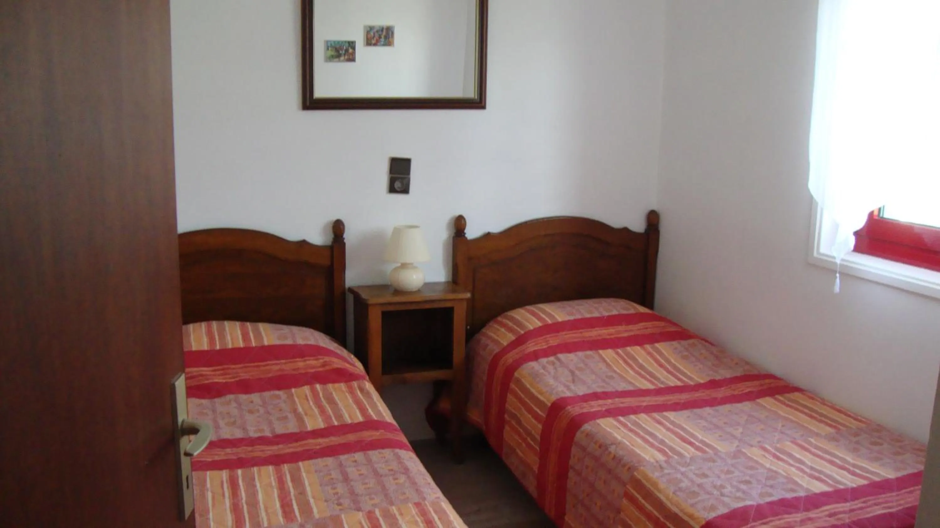 Bed in Hotel Pikassaria