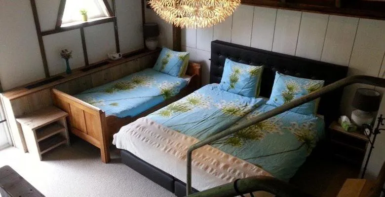 Bedroom, Bed in B & B De Pimpelmees