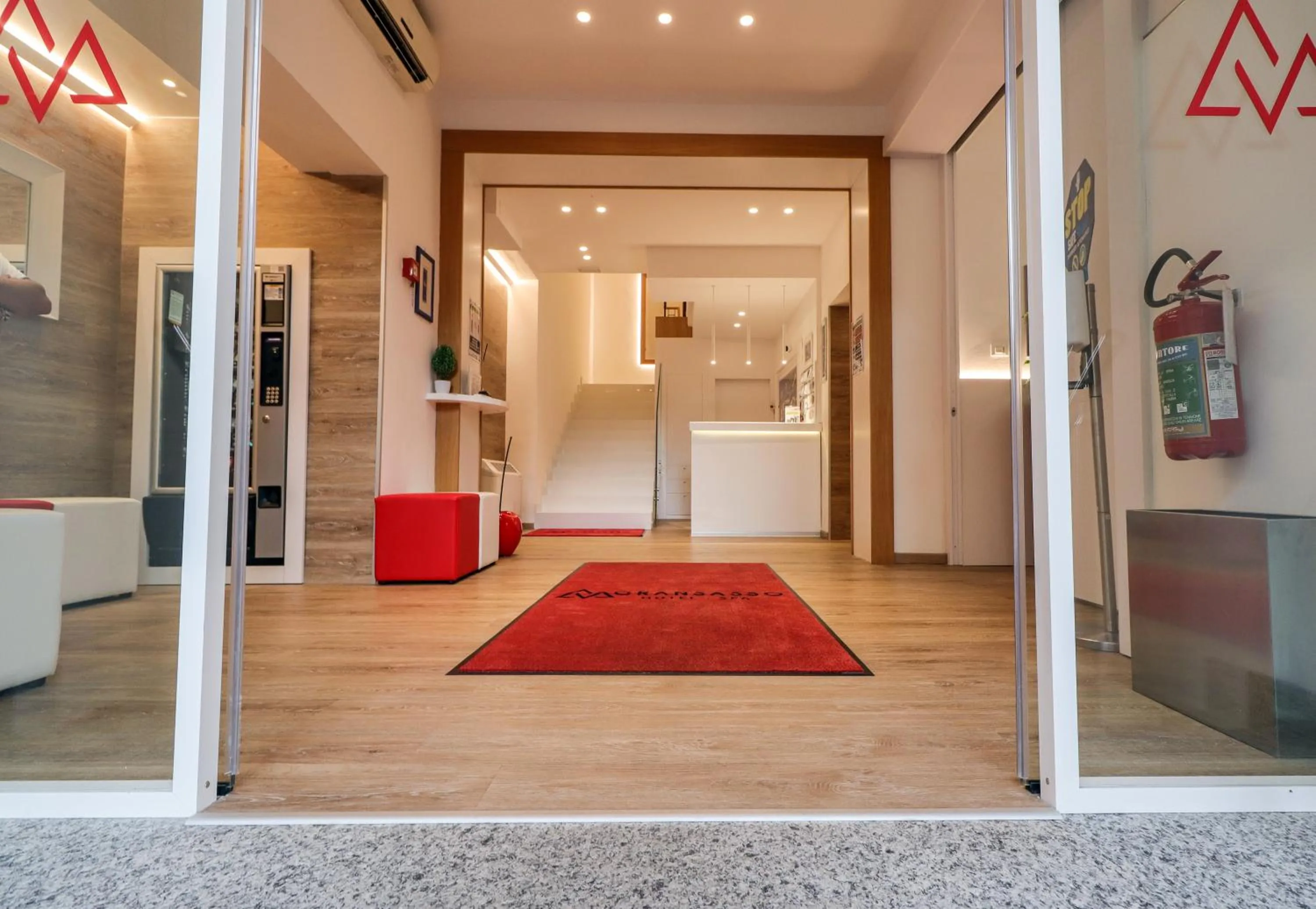 Lobby or reception in Hotel Gran Sasso & SPA