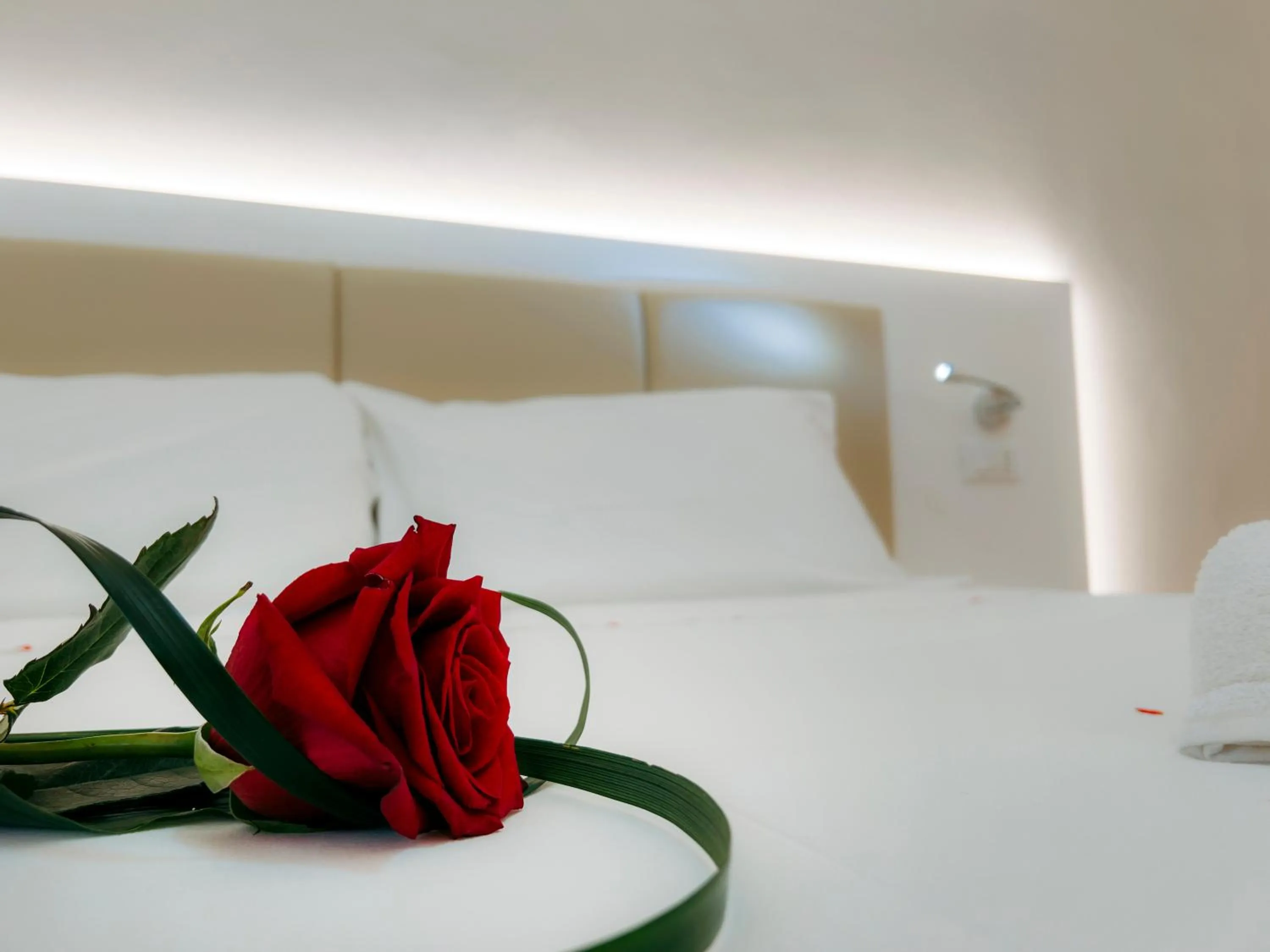 Bedroom, Bed in Hotel Gran Sasso & SPA