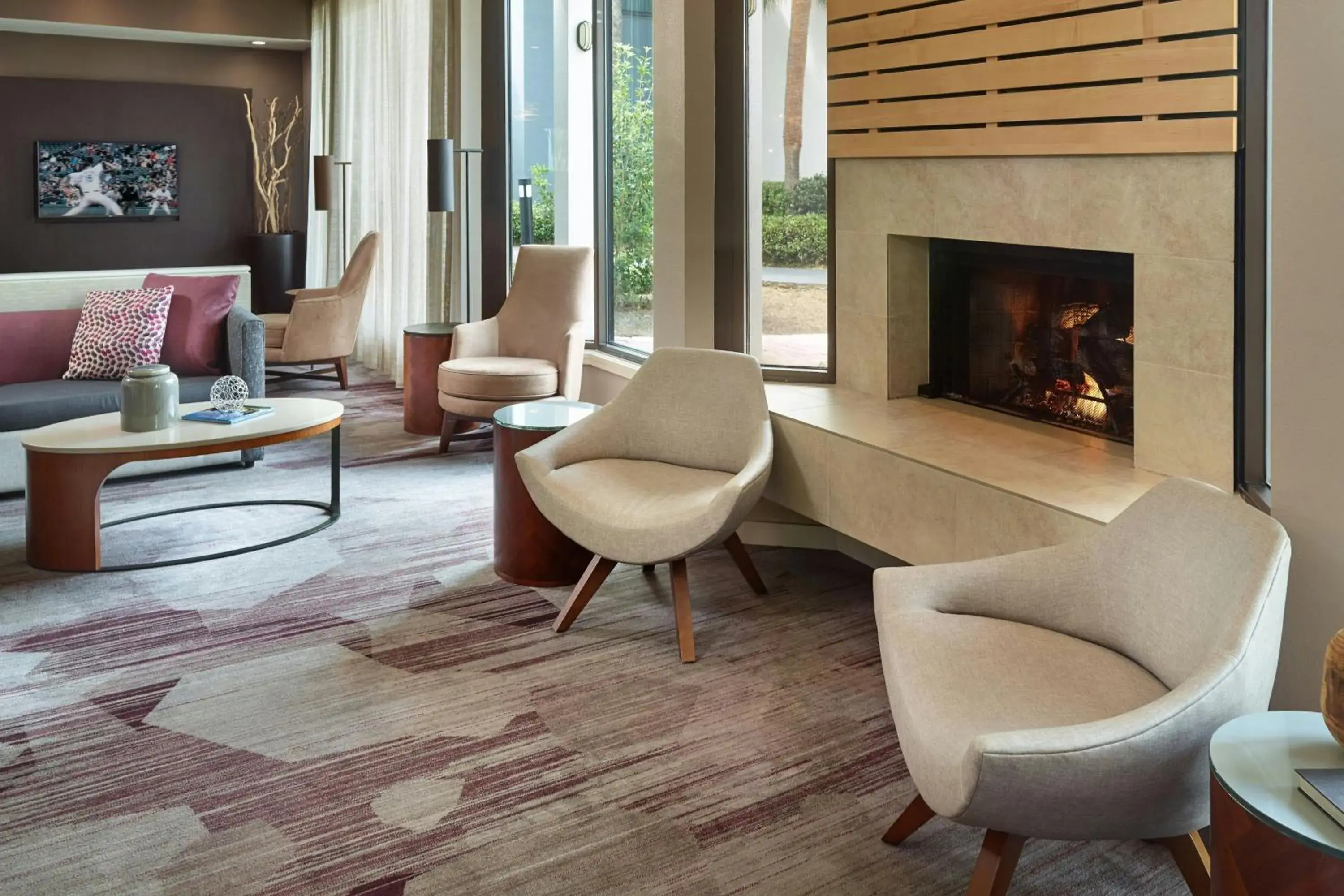 Lobby or reception in Courtyard by Marriott Tallahassee Downtown/Capital Lobby or reception in Courtyard by Marriott Tallahassee Downtown/Capital