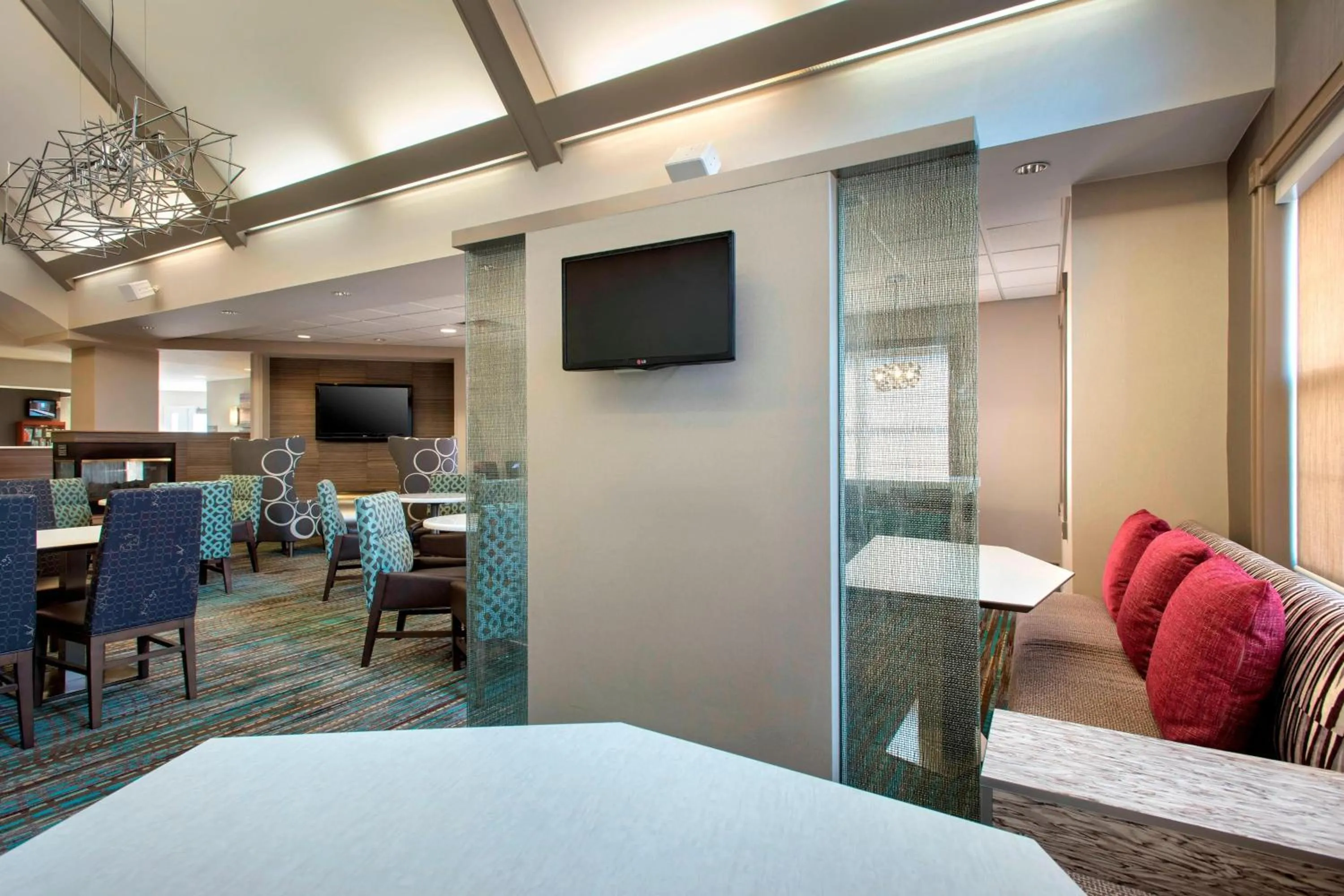 Lobby or reception in Residence Inn Cranbury South Brunswick