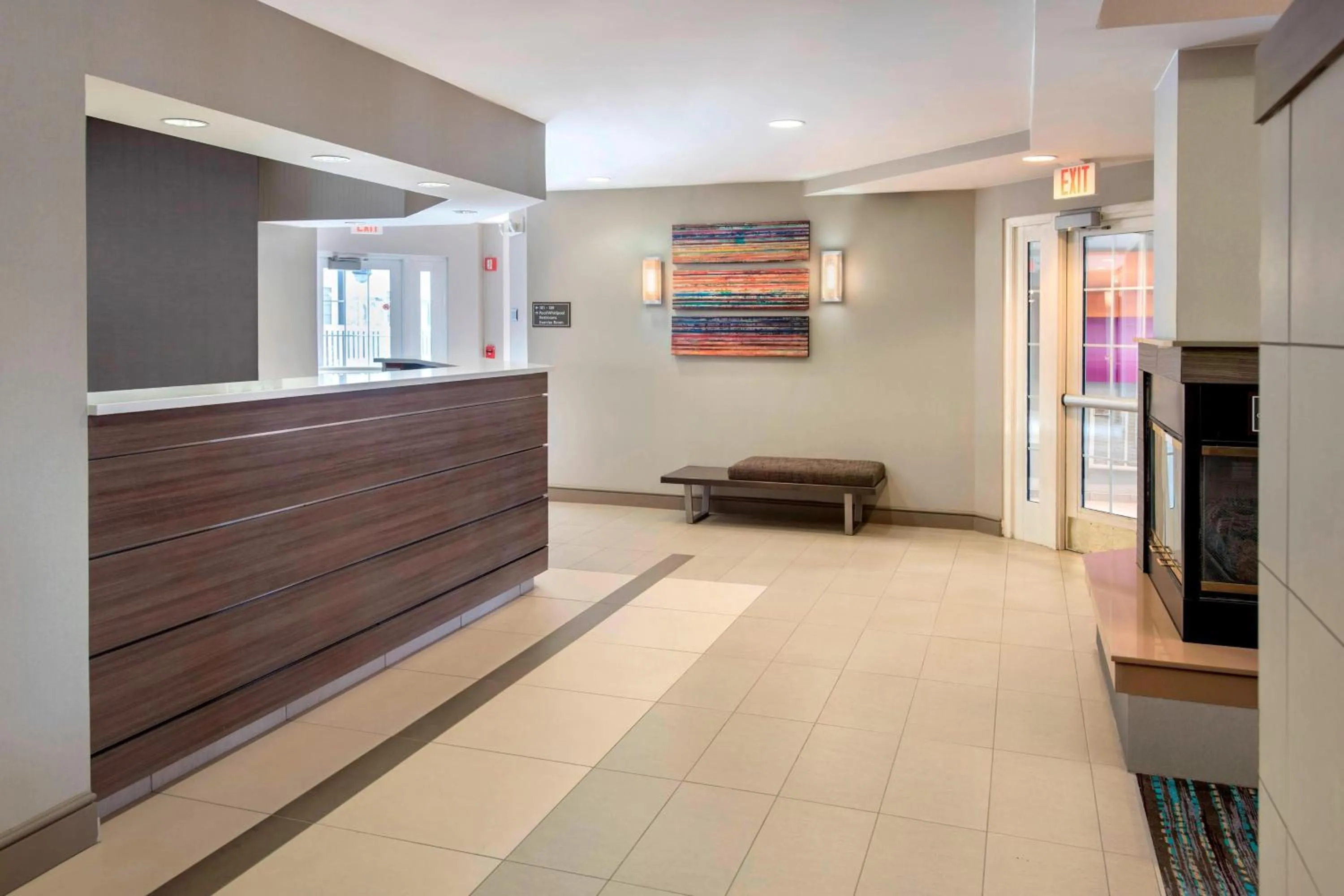 Lobby or reception in Residence Inn Cranbury South Brunswick