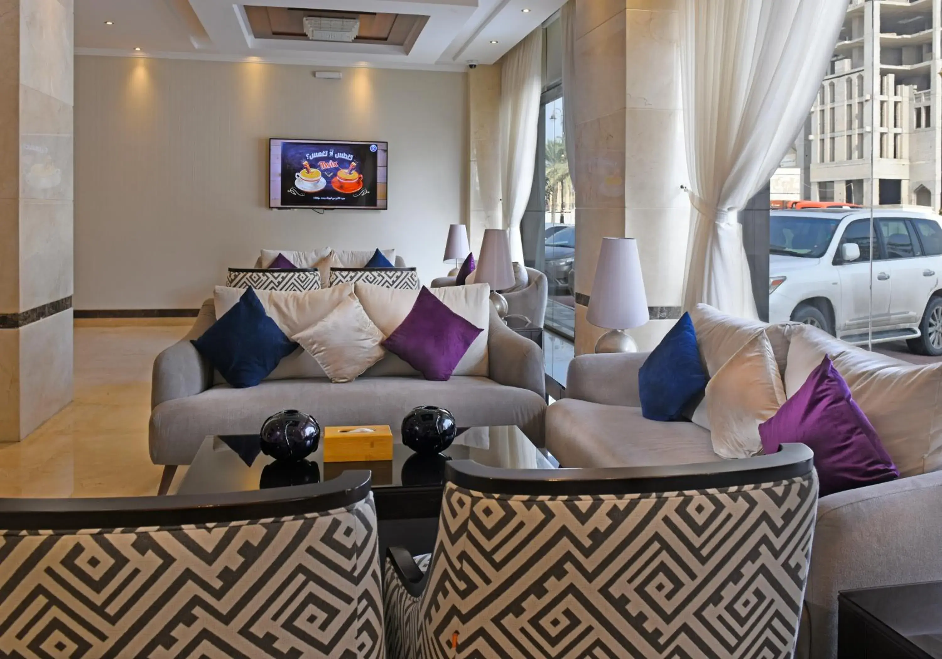 Lounge or bar in Naviti Warwick Al Khobar Lounge or bar in Naviti Warwick Al Khobar
