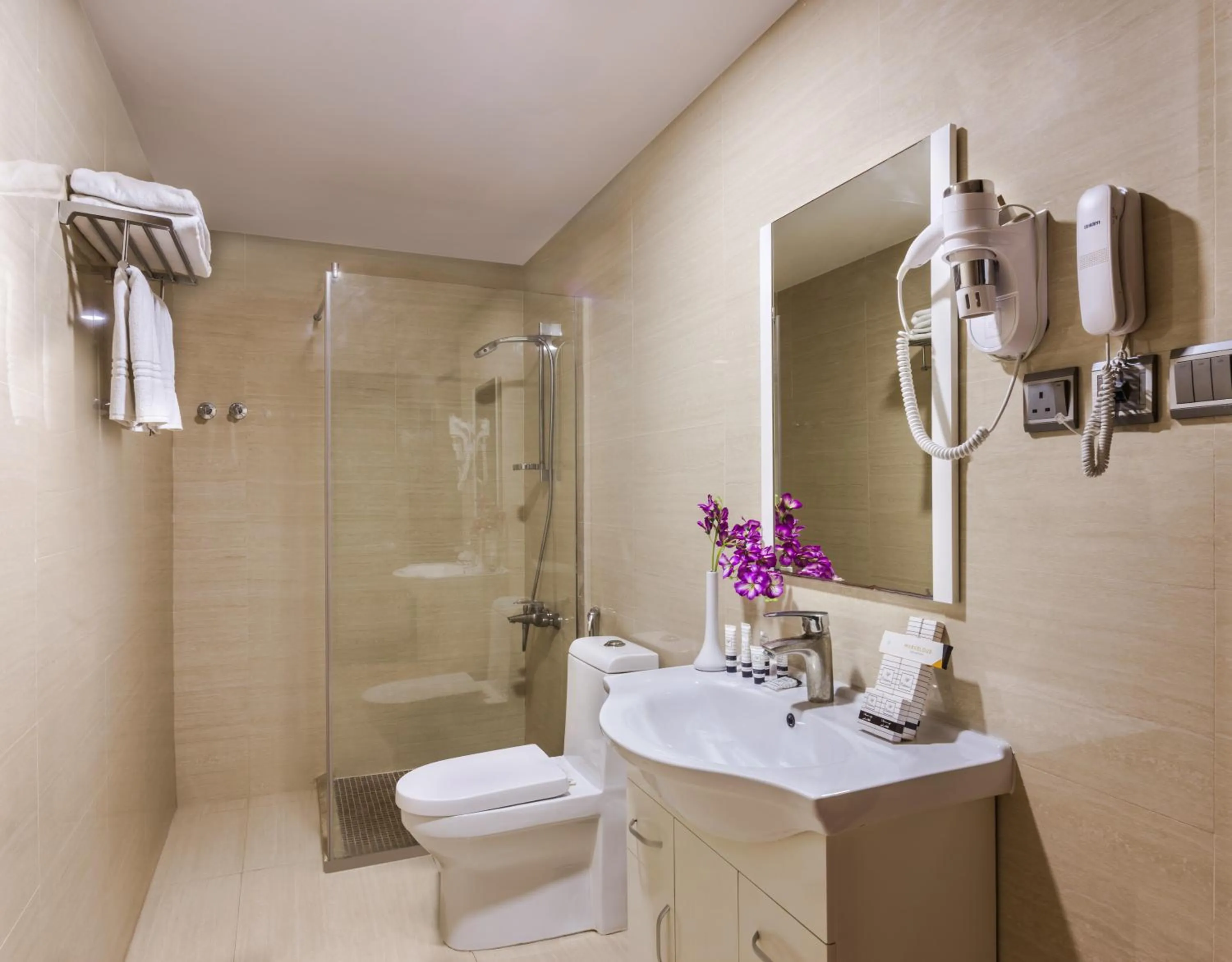 Bathroom in Naviti Warwick Al Khobar