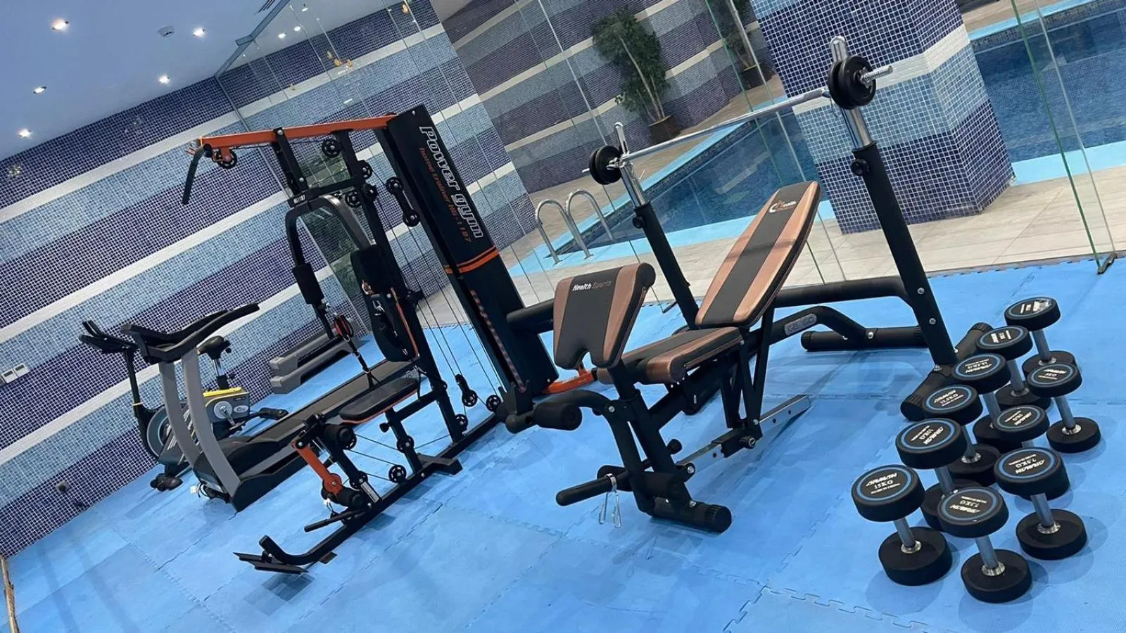 Fitness centre/facilities in Naviti Warwick Al Khobar