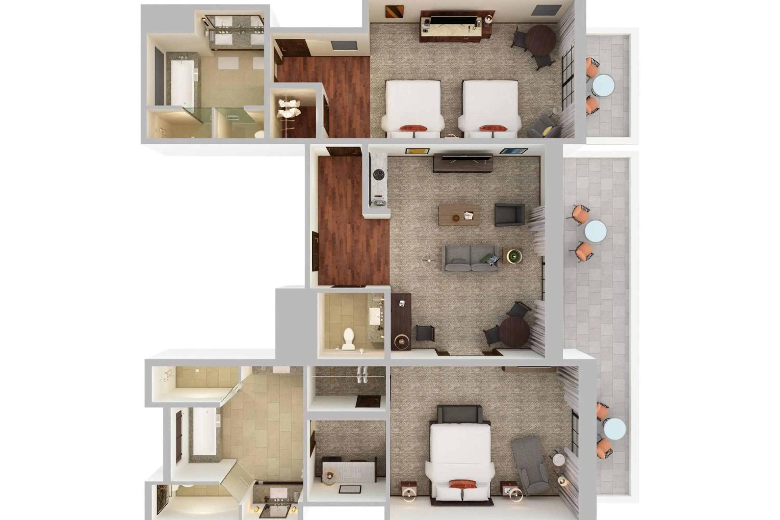 Bedroom in The Ritz-Carlton, Dove Mountain