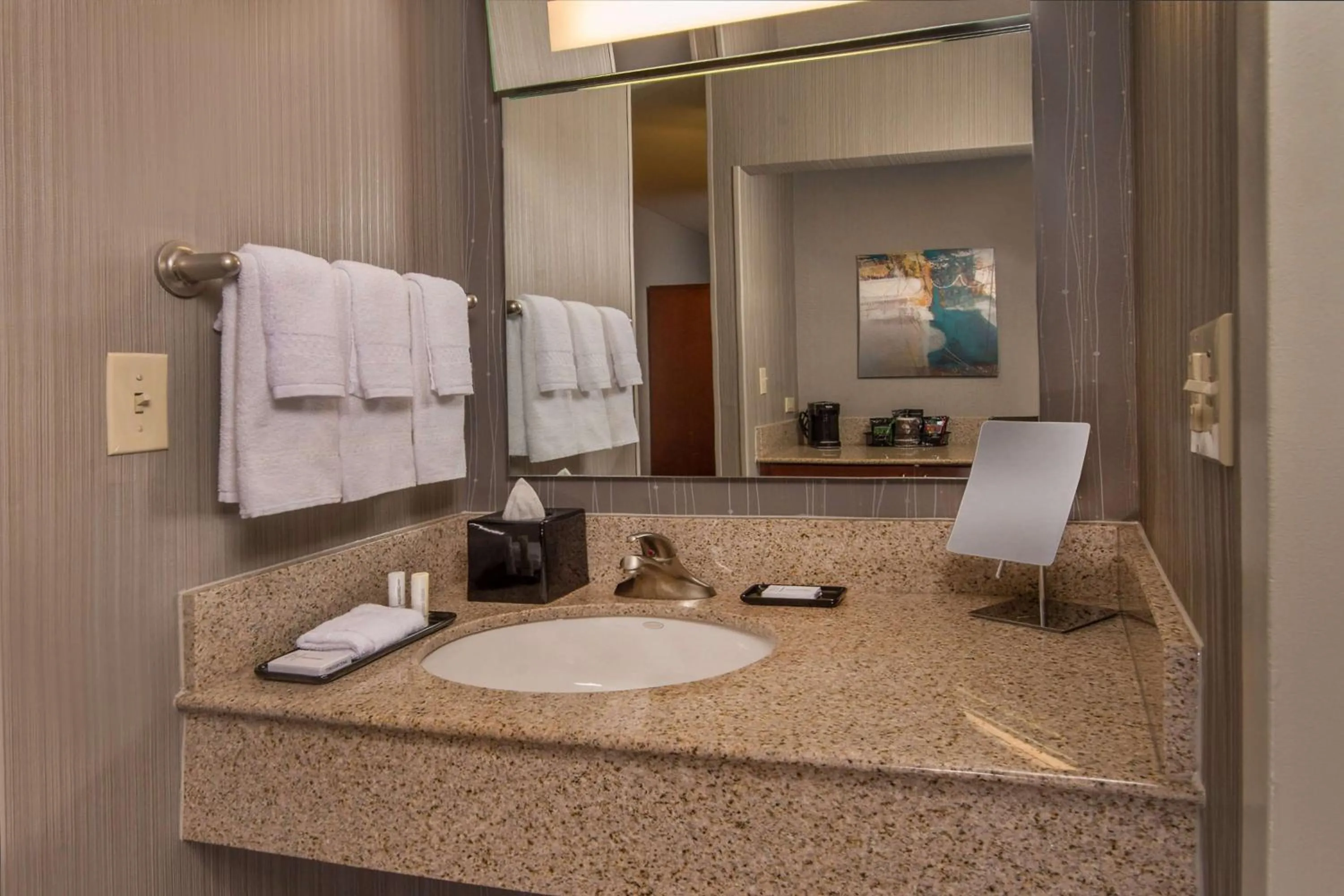 Bathroom in Sonesta Select Arlington Rosslyn