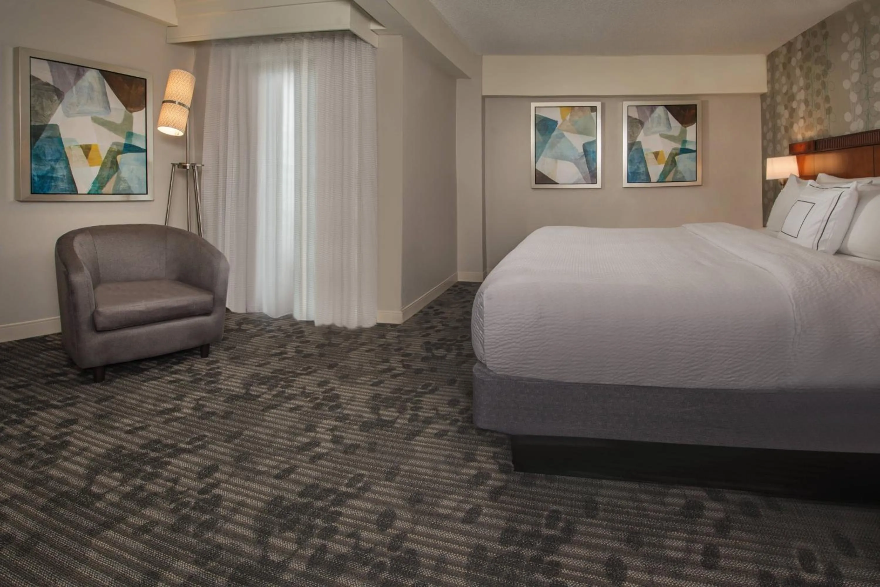 Bedroom, Bed in Courtyard by Marriott Gaithersburg Washingtonian Center