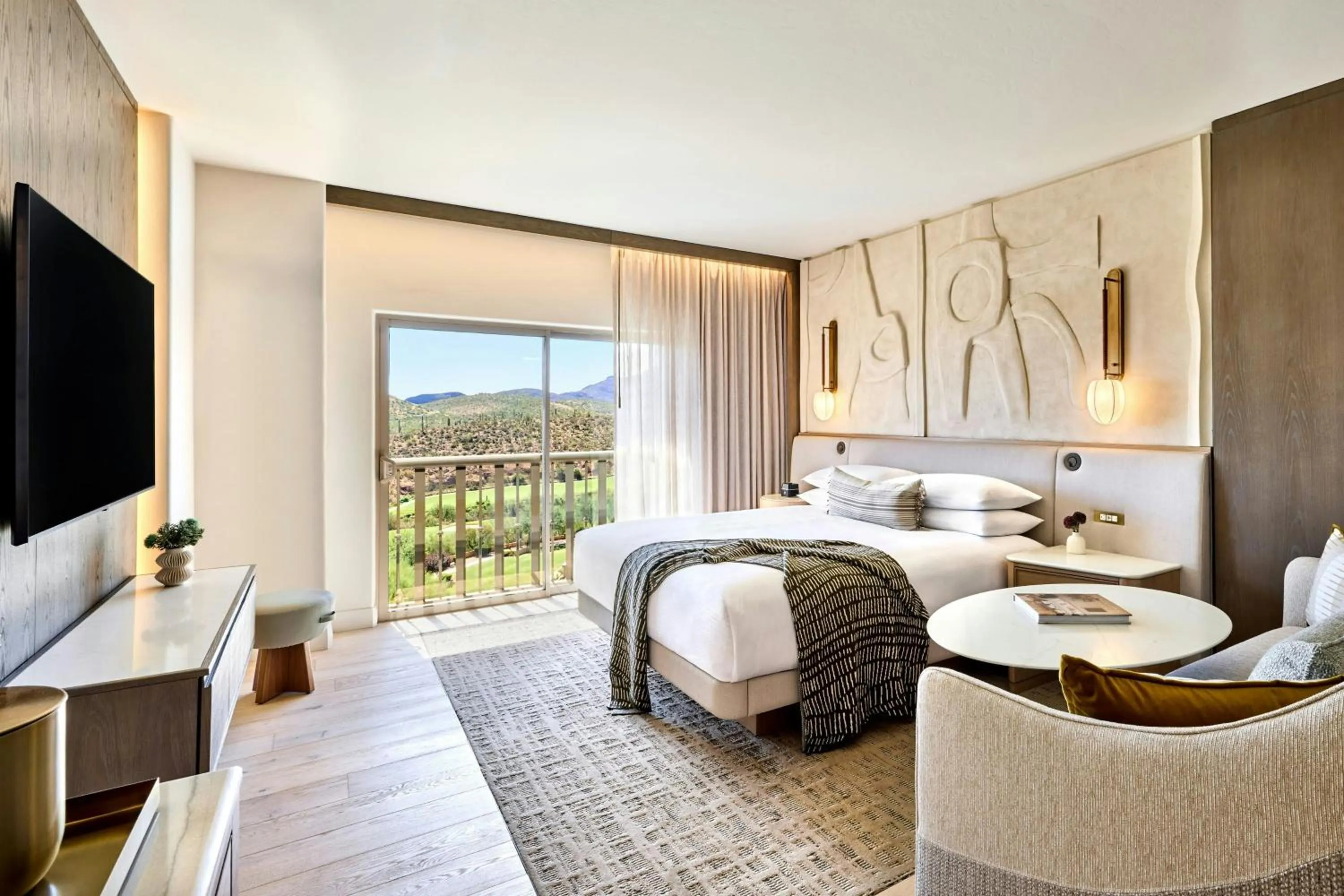 Photo of the whole room, Bed in JW Marriott Tucson Starr Pass Resort