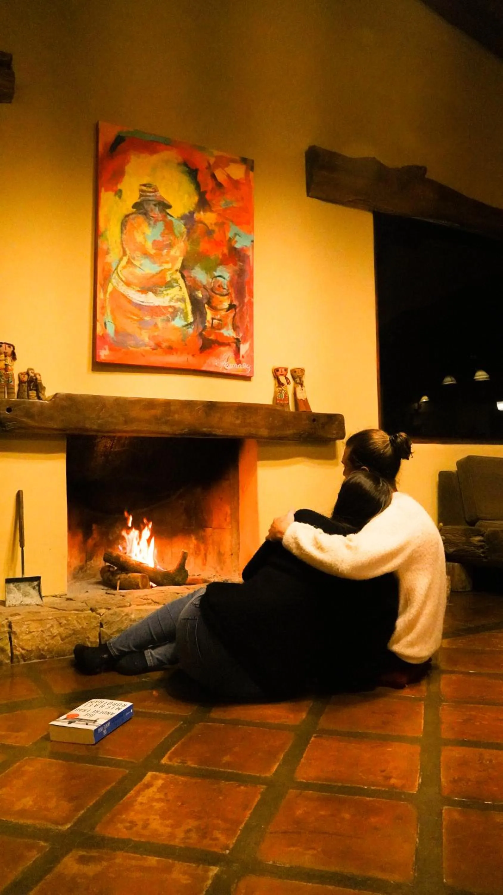 Living room in Hotel El Reposo Del Diablo