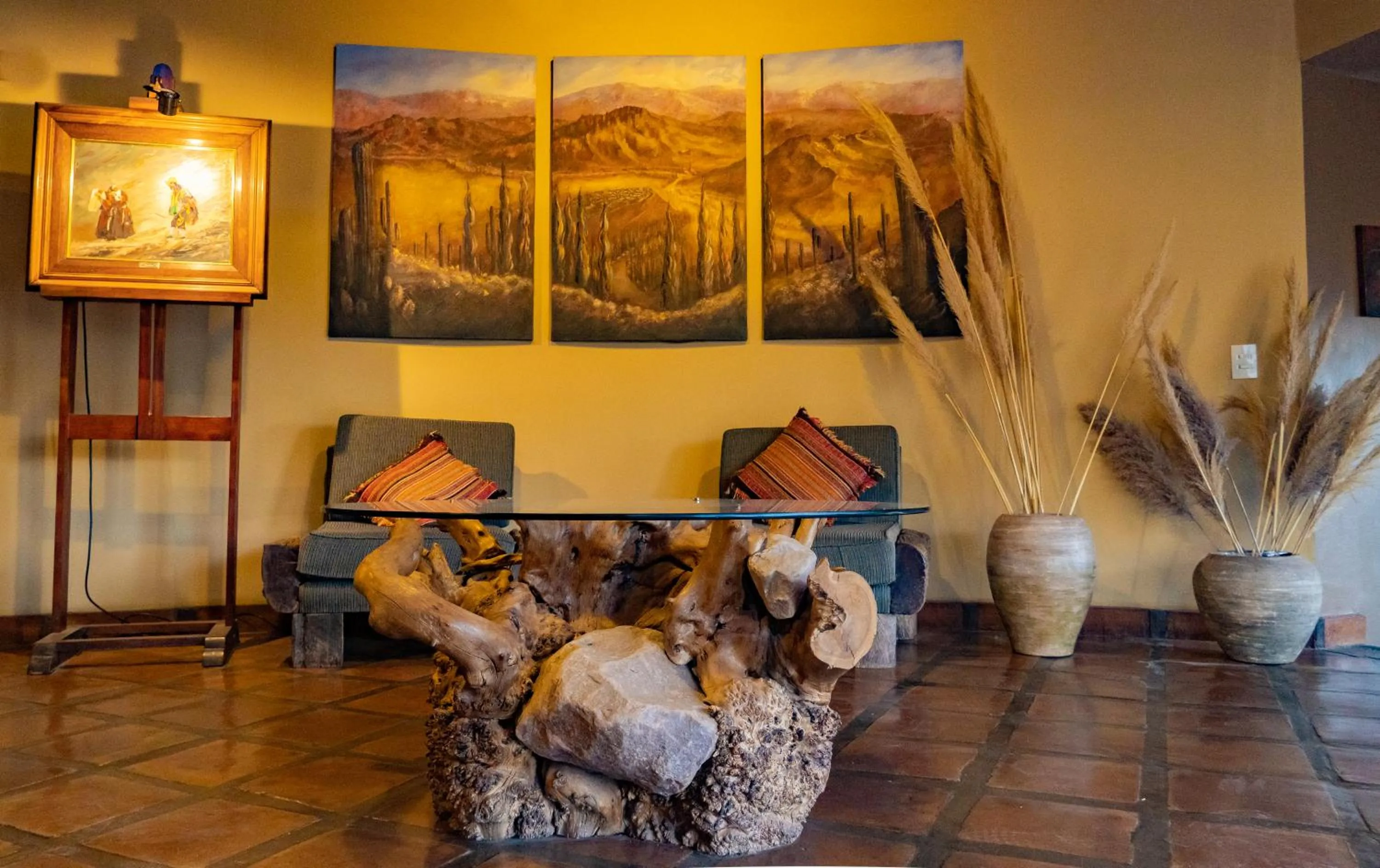 Living room in Hotel El Reposo Del Diablo