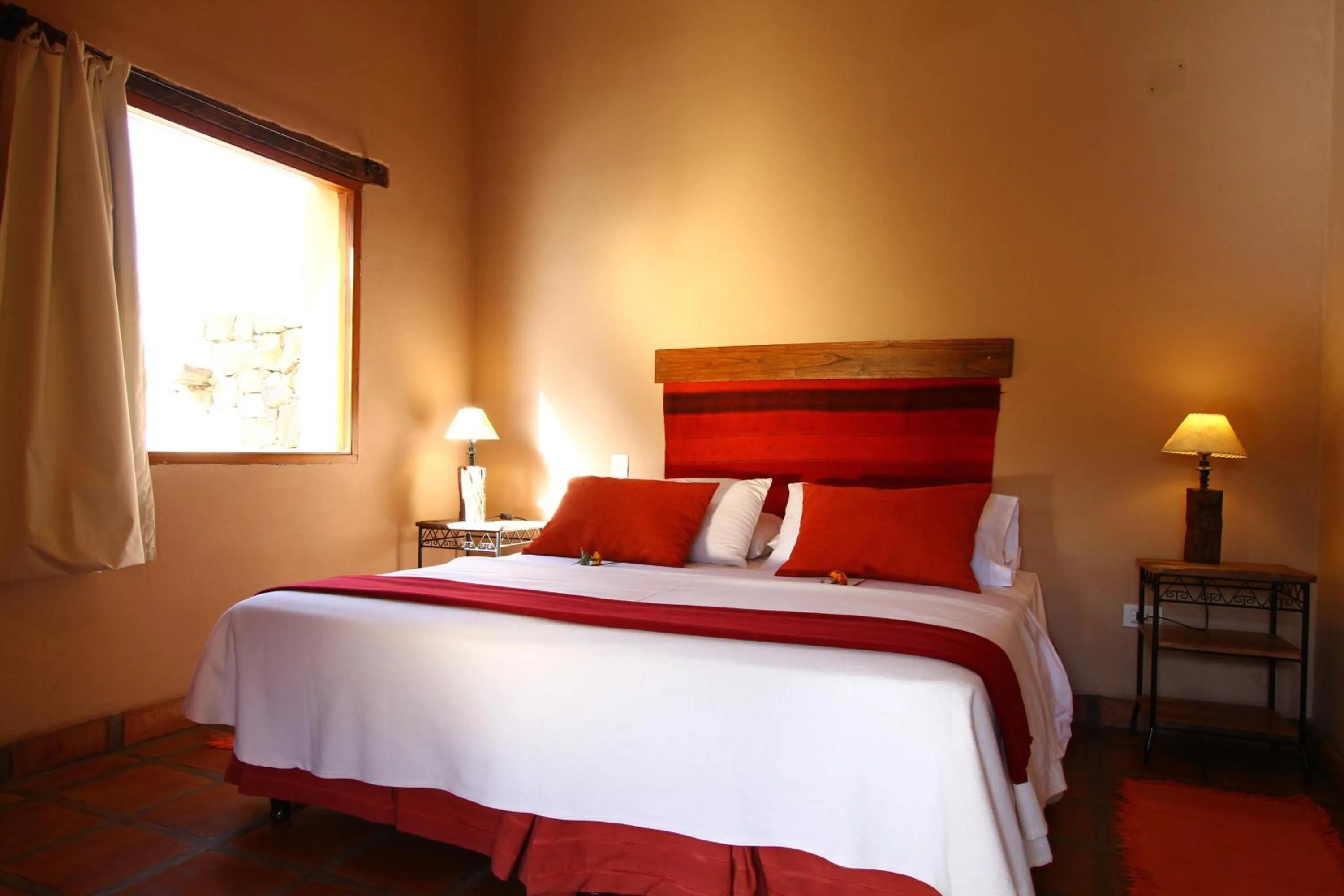 Bed in Hotel El Reposo Del Diablo