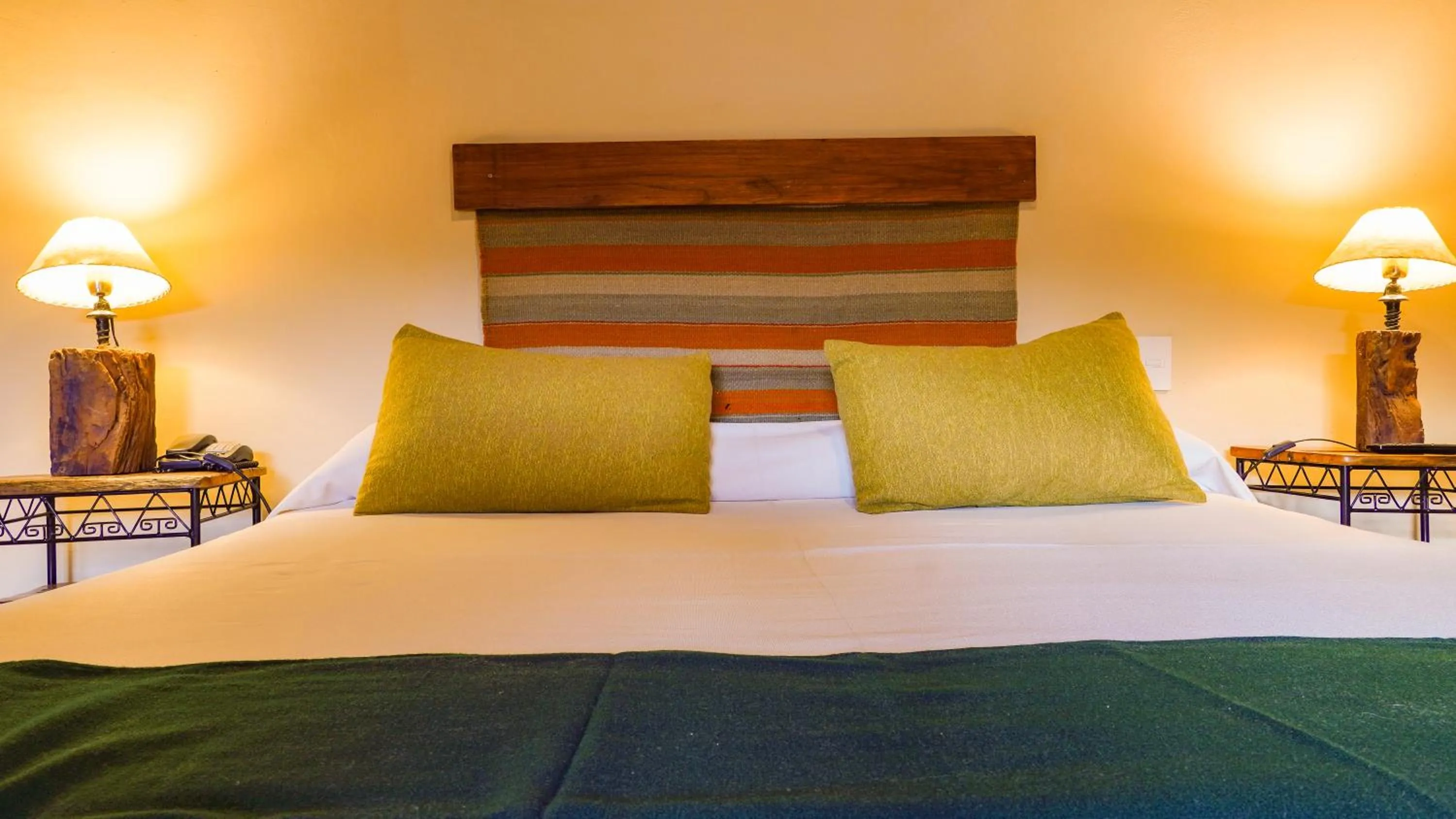 Bed in Hotel El Reposo Del Diablo