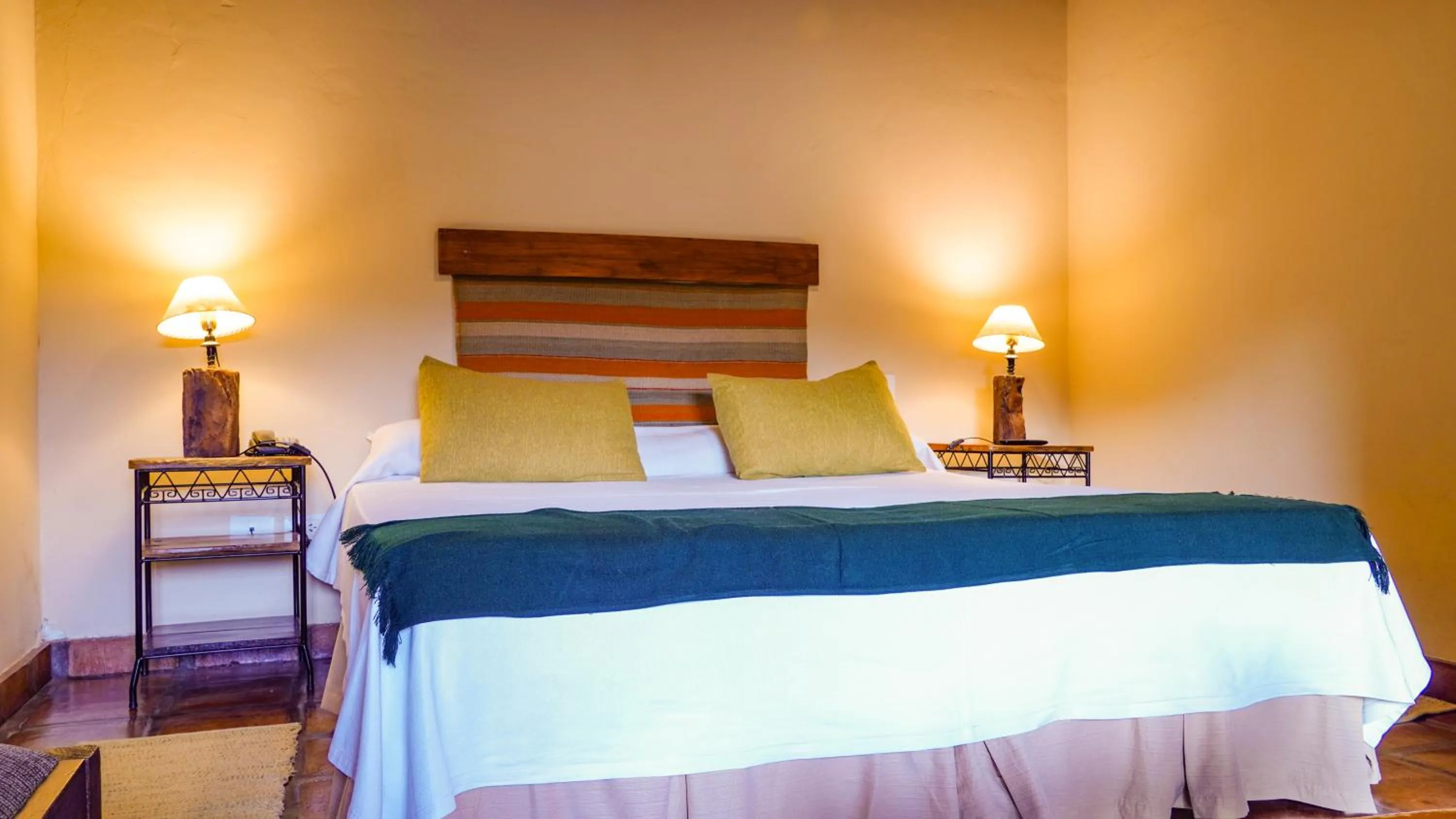 Bed in Hotel El Reposo Del Diablo