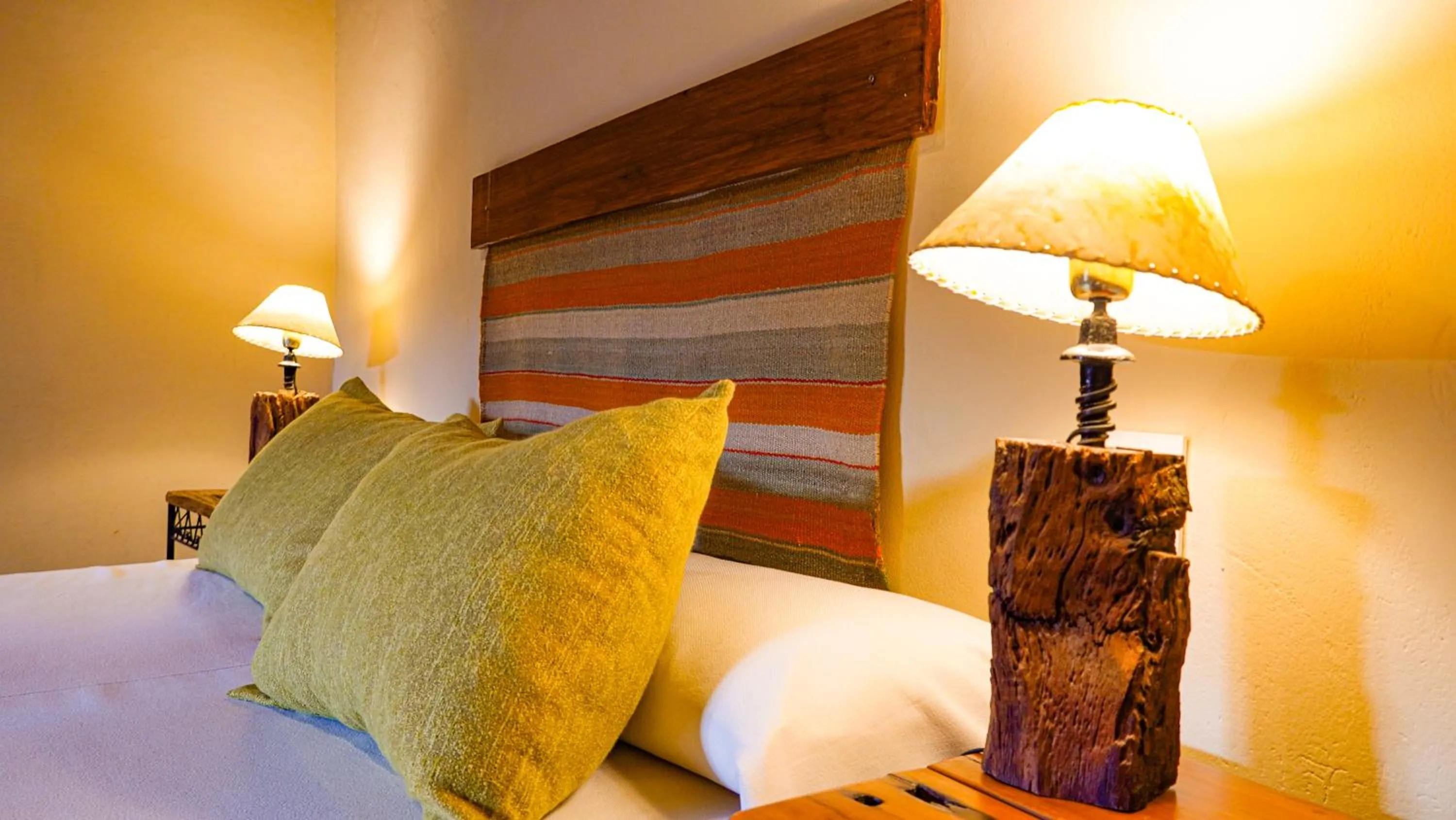 Bed in Hotel El Reposo Del Diablo