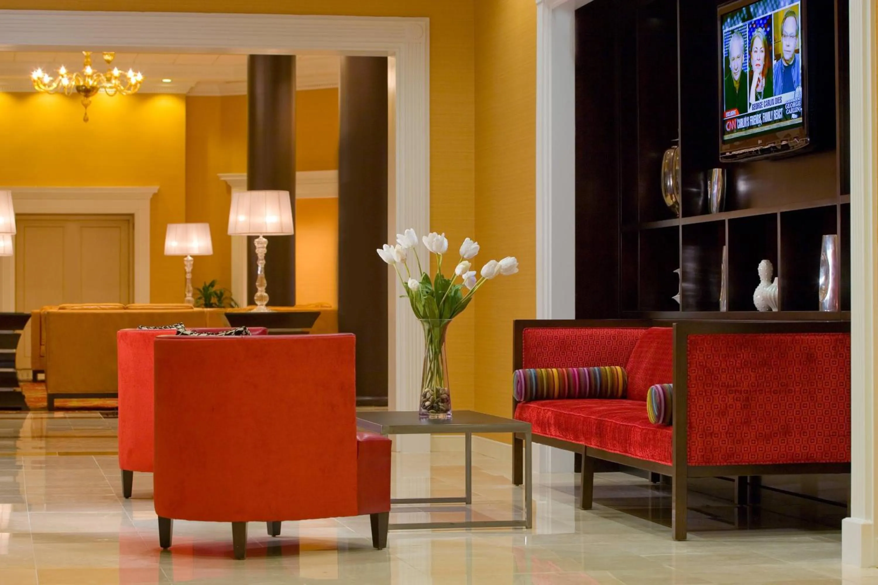 Lobby or reception in Falls Church Marriott Fairview Park