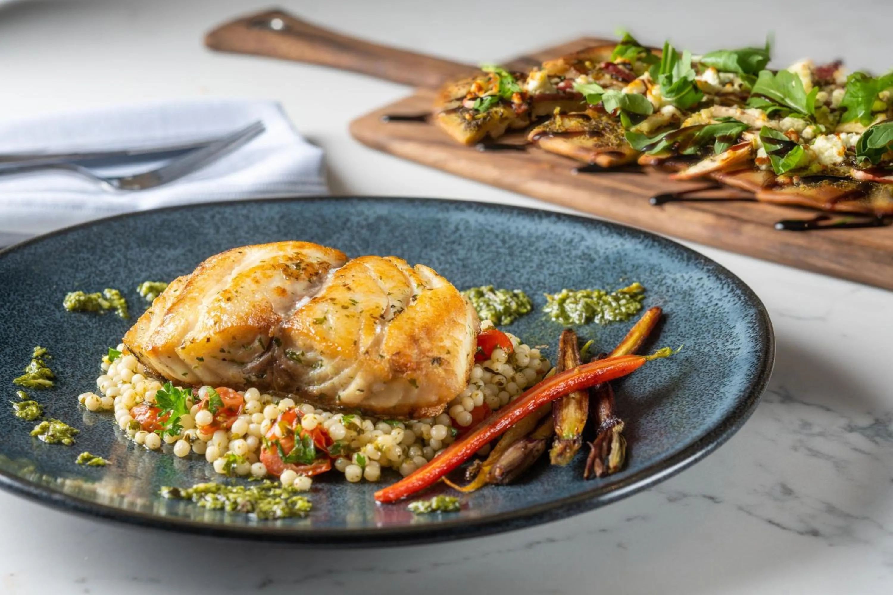 Restaurant/places to eat in Falls Church Marriott Fairview Park