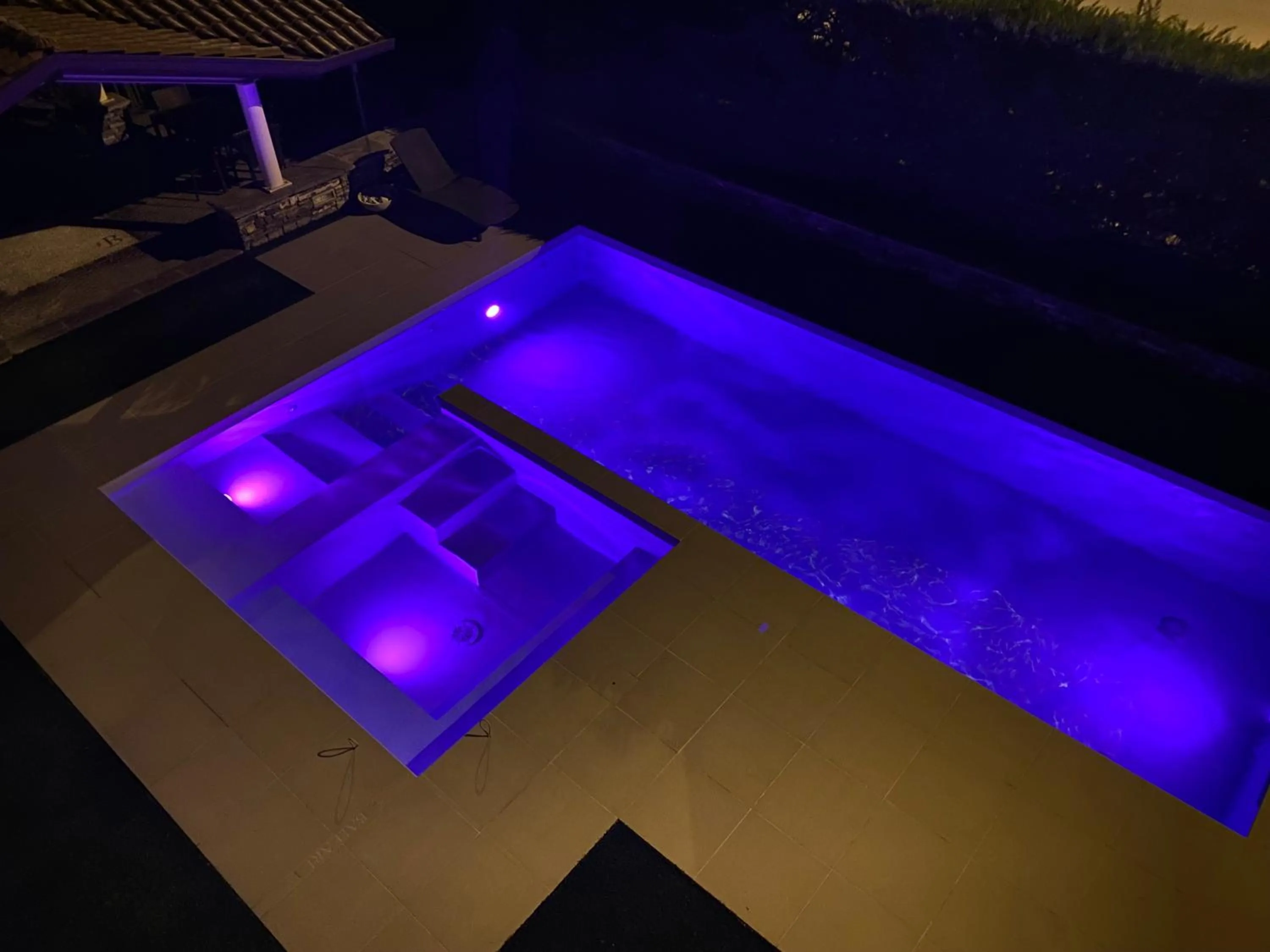 Pool view in B&B ARCOBALENO