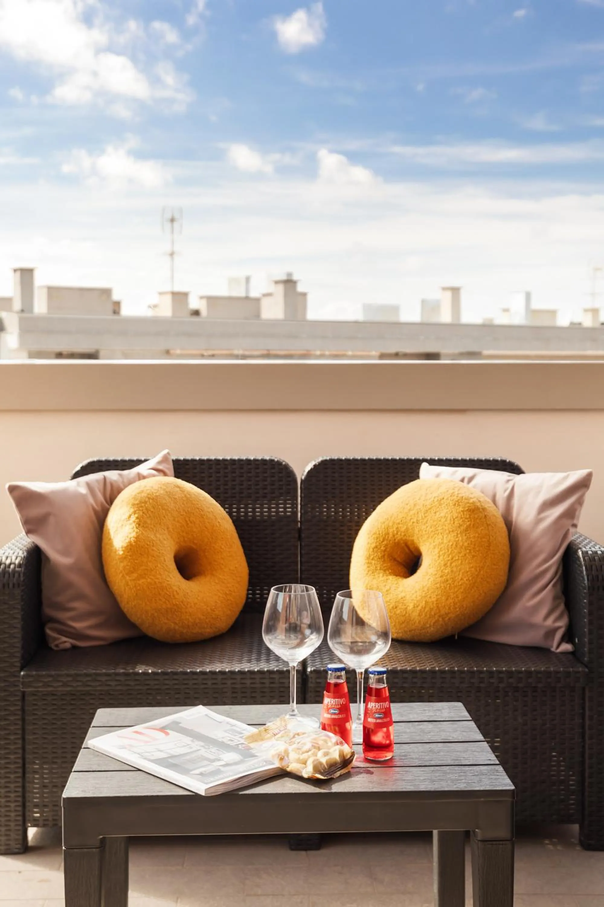 Seating area in Giramondo LuxeFierairport