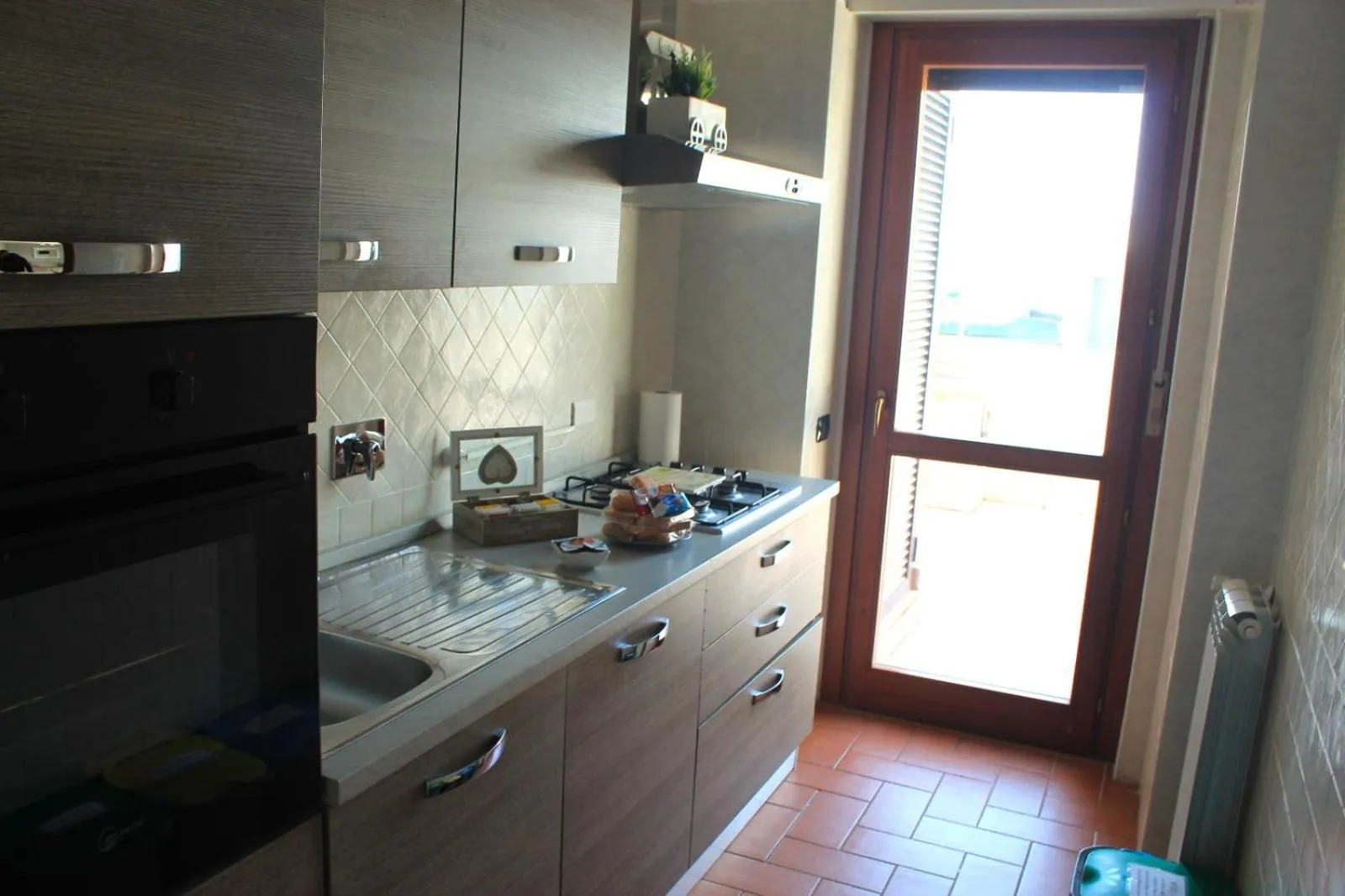 Kitchen or kitchenette in Giramondo LuxeFierairport