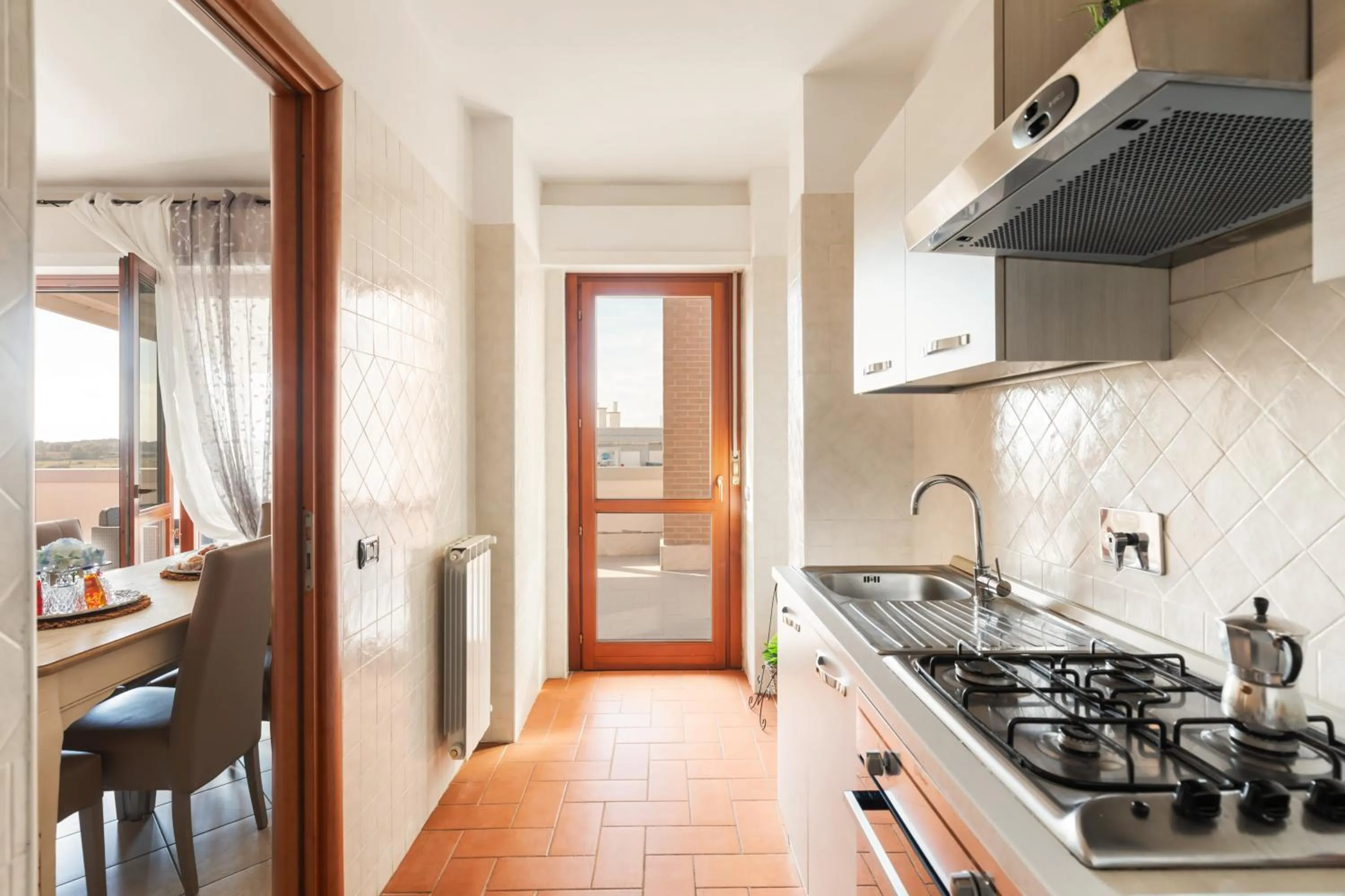 Kitchen or kitchenette in Giramondo LuxeFierairport