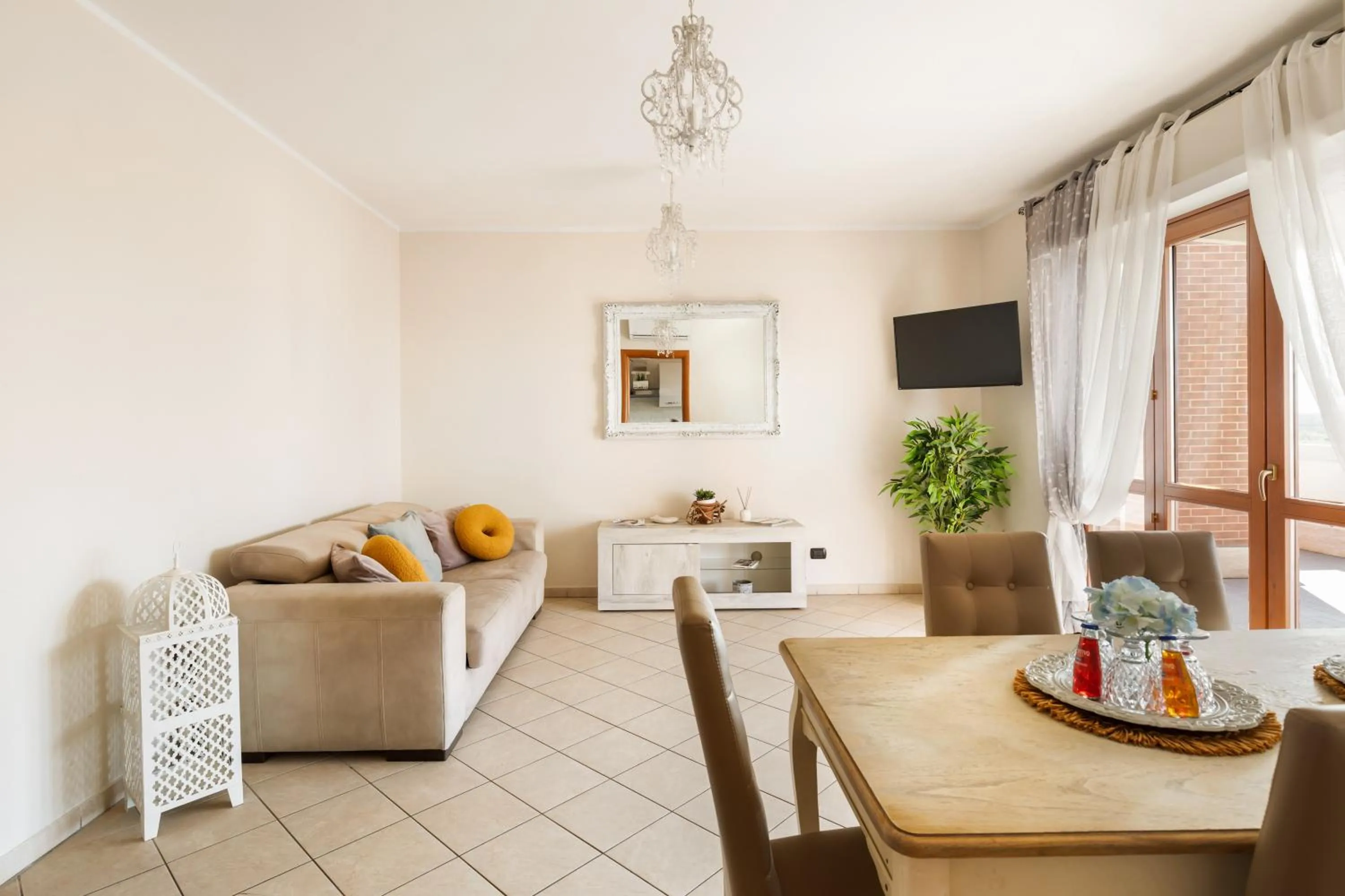 Living room in Giramondo LuxeFierairport