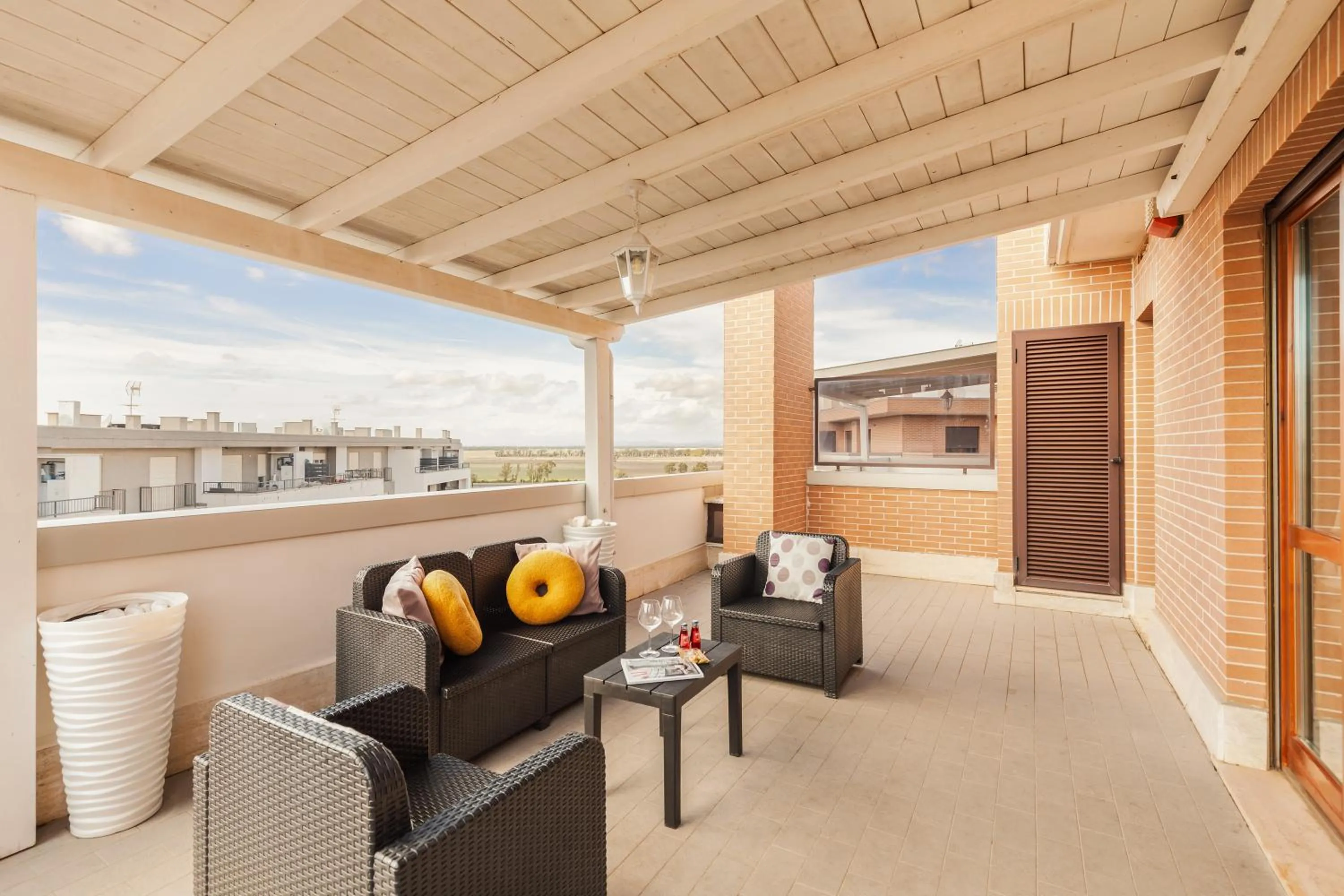Balcony/Terrace in Giramondo LuxeFierairport