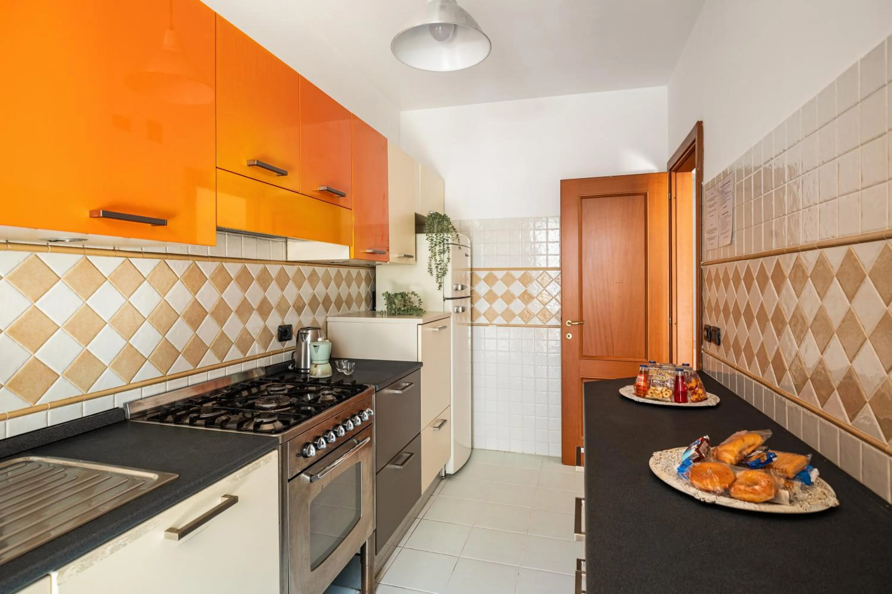 Kitchen or kitchenette in Giramondo LuxeFierairport