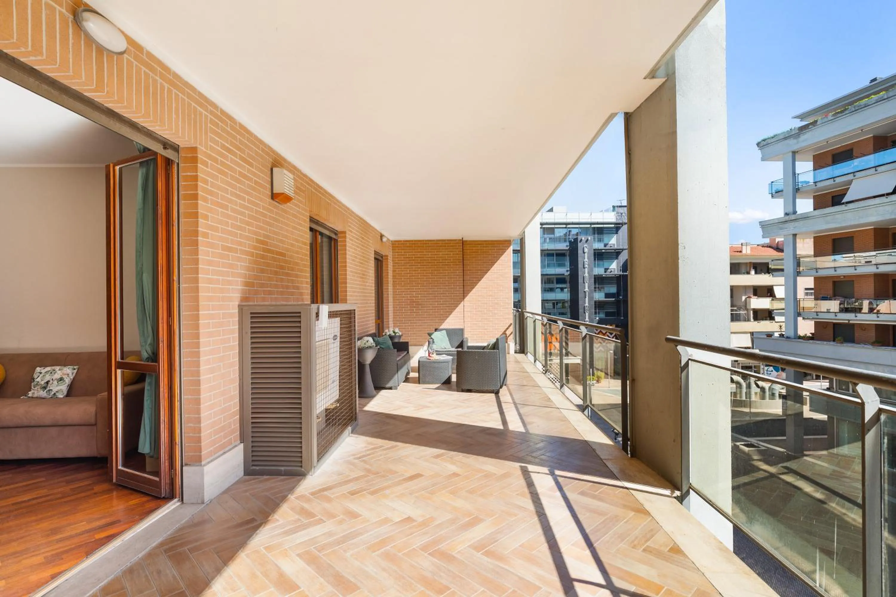 Balcony/Terrace in Giramondo LuxeFierairport