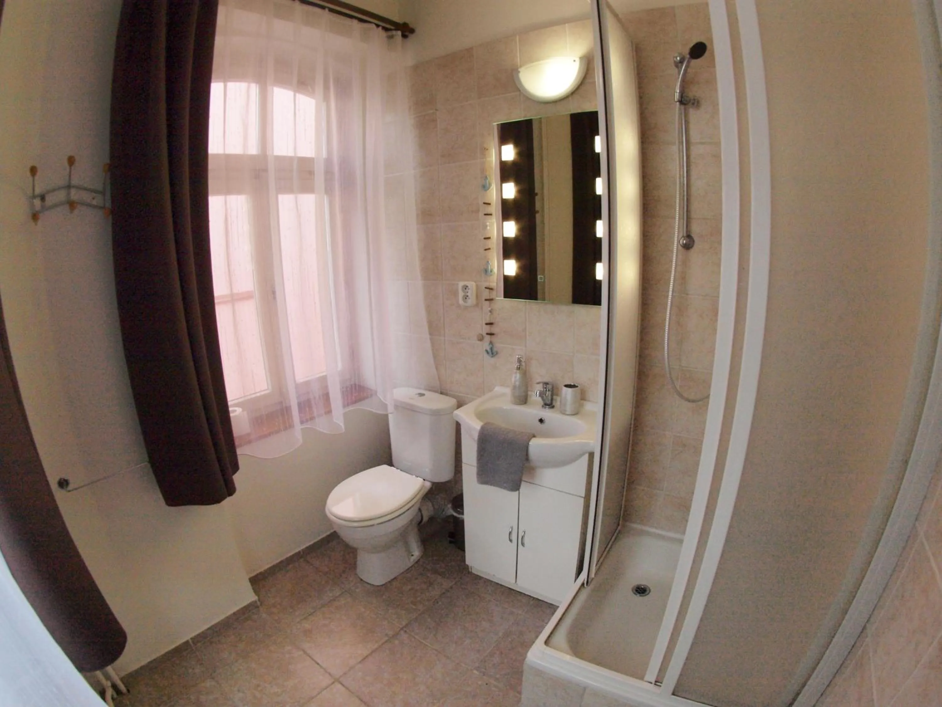 Toilet in Penzion V Horách