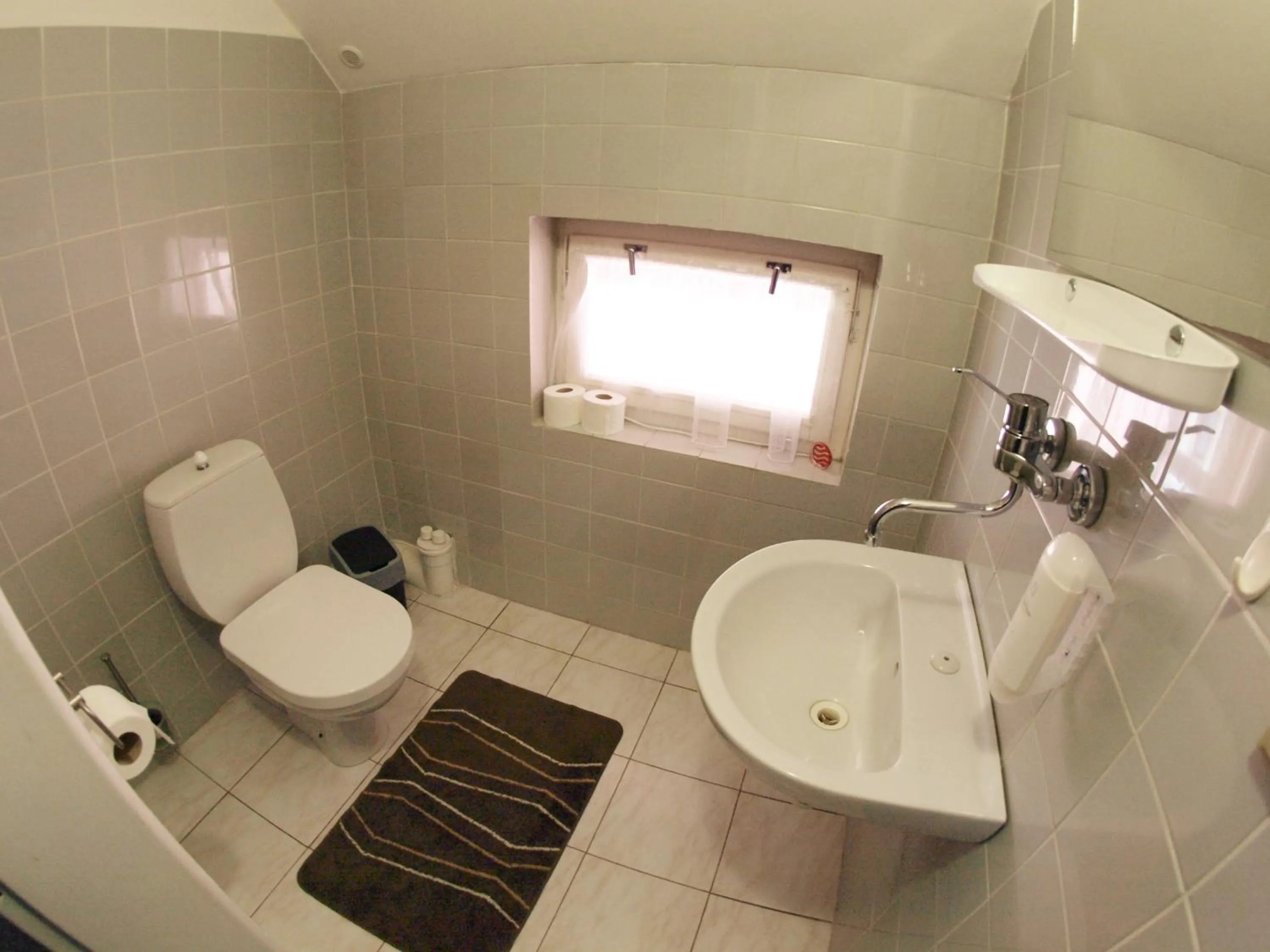 Toilet in Penzion V Horách