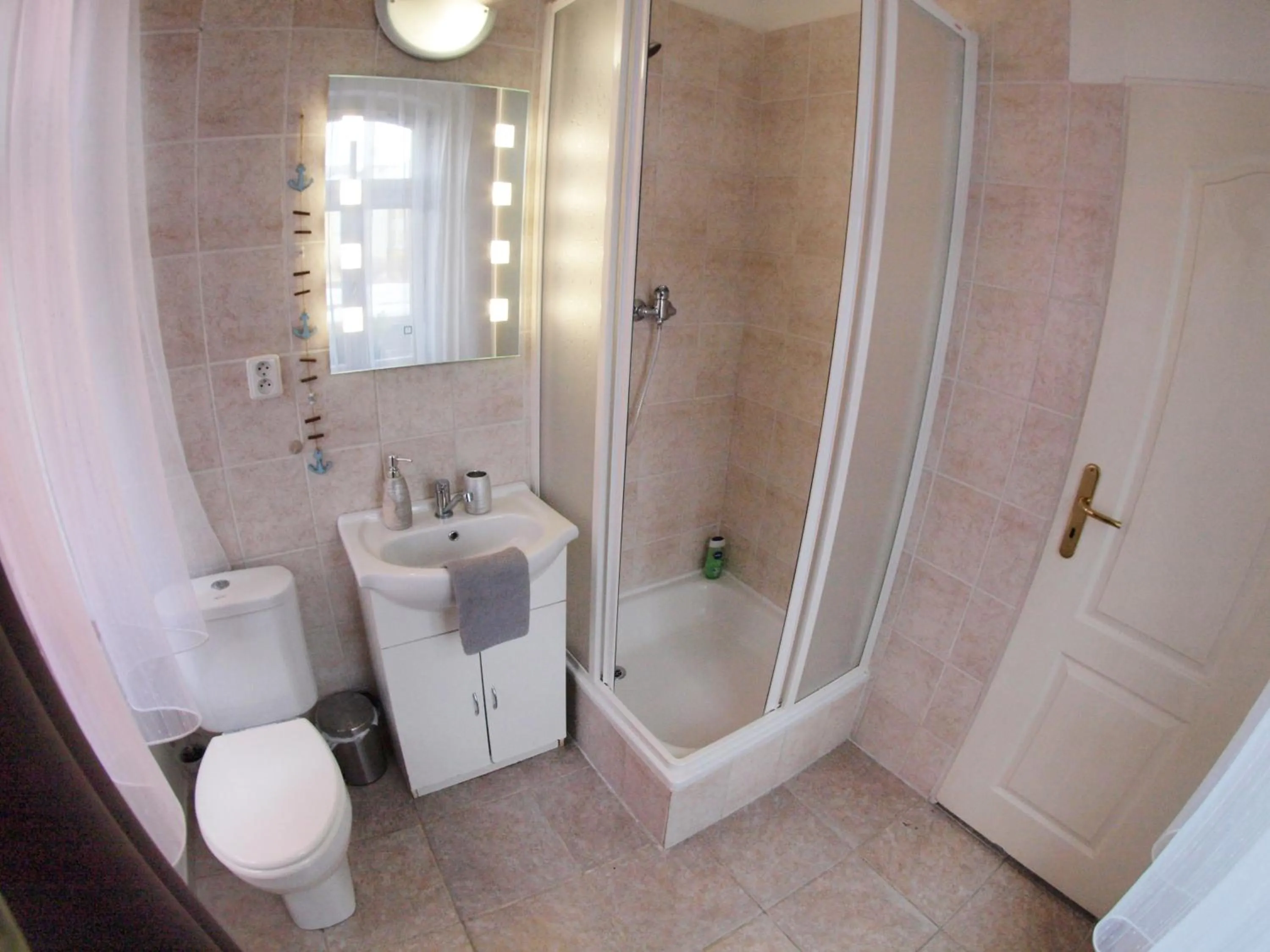 Bathroom in Penzion V Horách