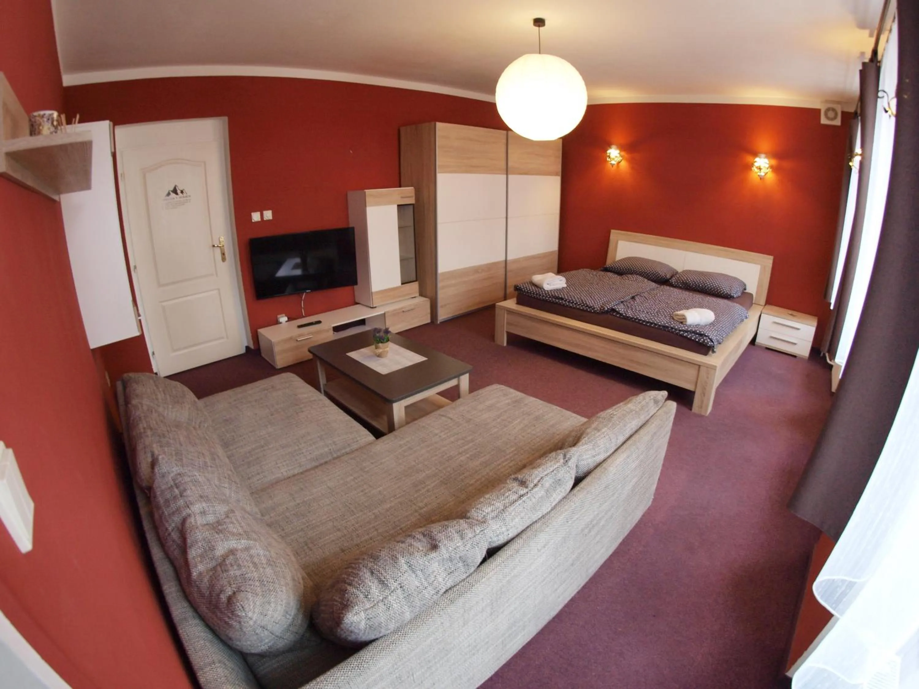 TV and multimedia, Bed in Penzion V Horách