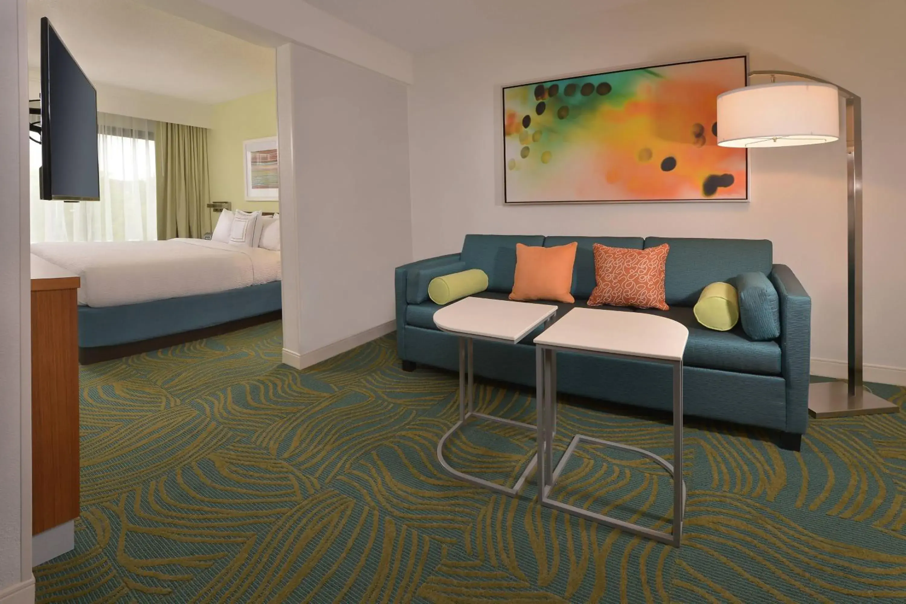 King Suite with Sofa Bed - Hearing Accessible in SpringHill Suites by Marriott Gaithersburg King Suite with Sofa Bed - Hearing Accessible in SpringHill Suites by Marriott Gaithersburg