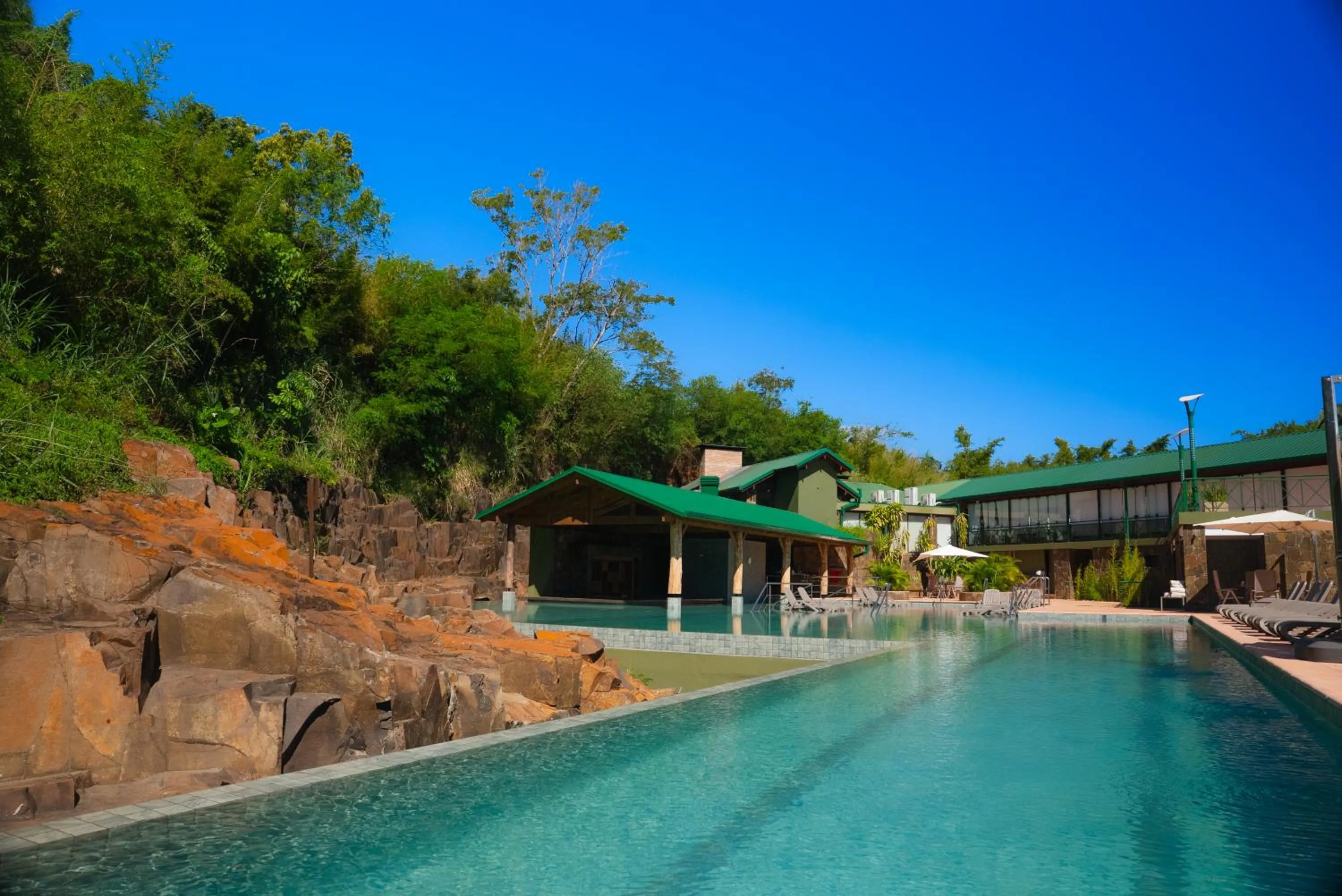 Swimming pool in Iguazu Jungle Lodge