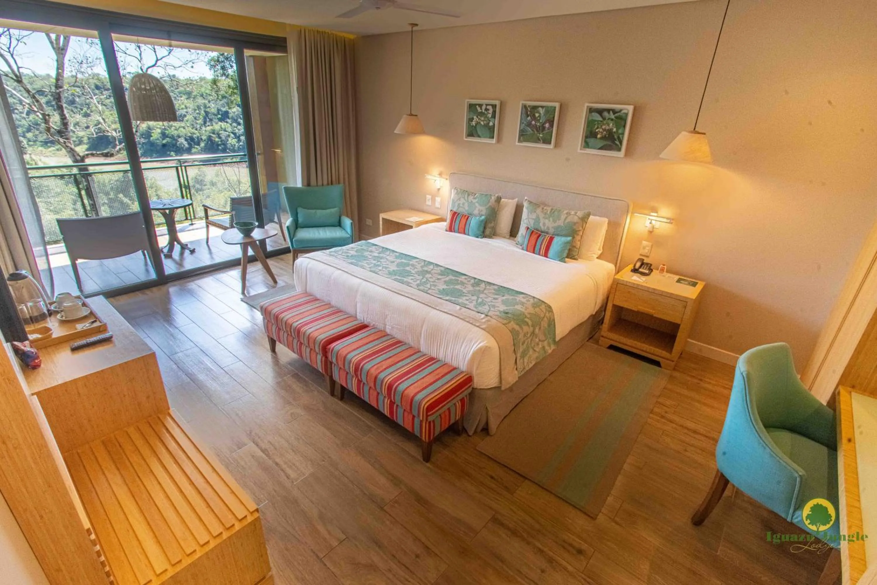 Bedroom, Bed in Iguazu Jungle Lodge