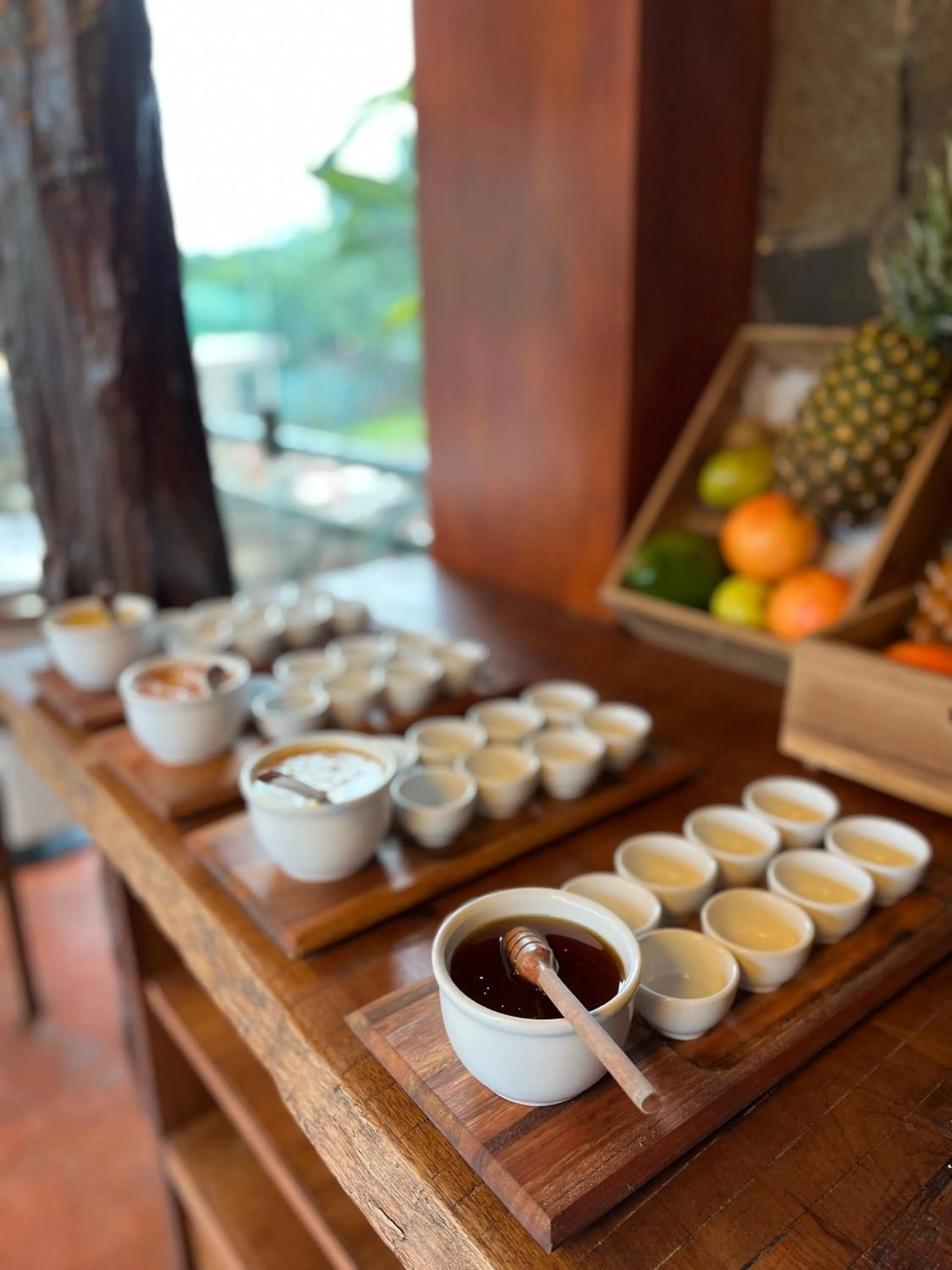 Buffet breakfast in Iguazu Jungle Lodge