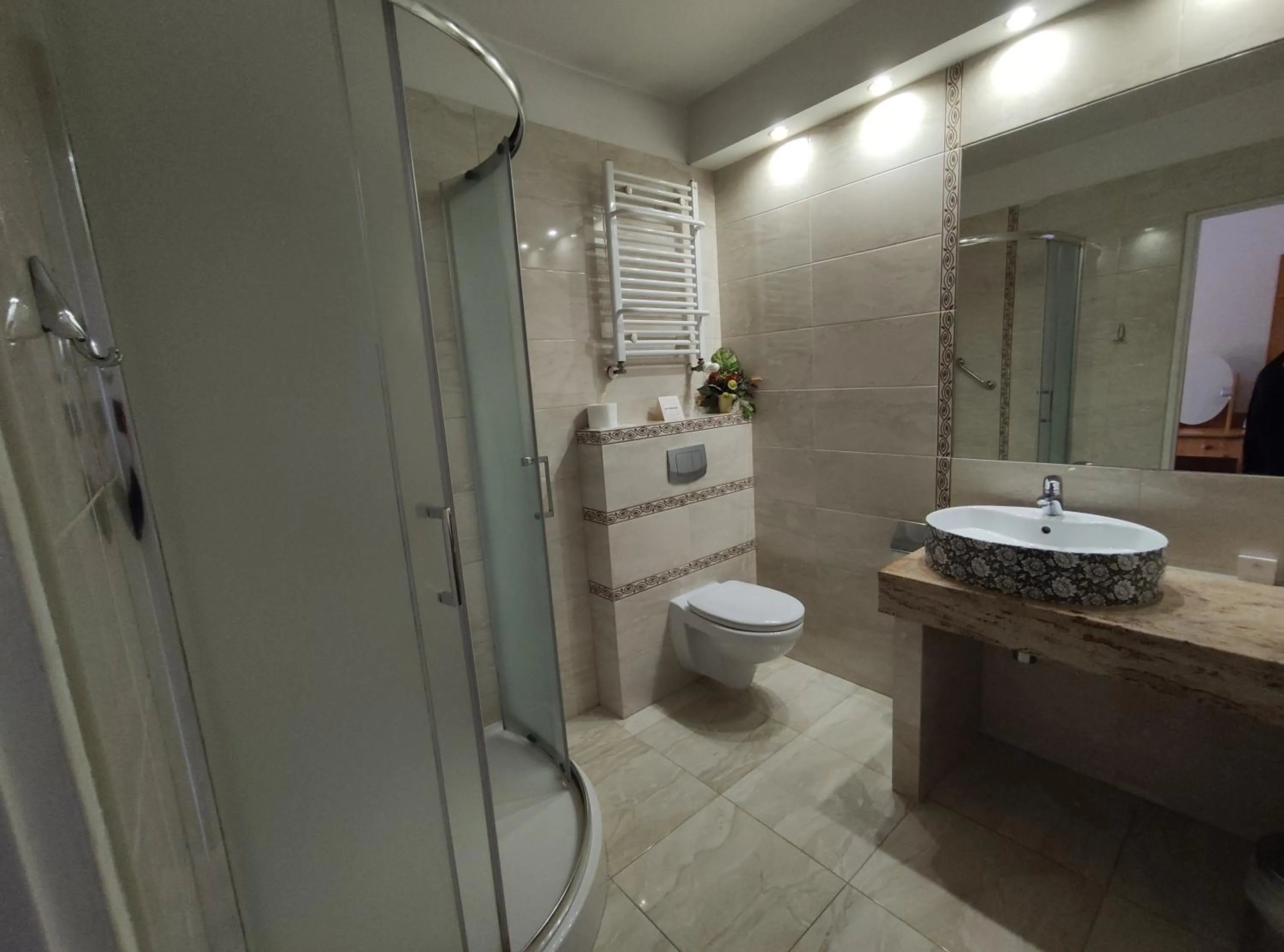 Bathroom in Hotel Atena