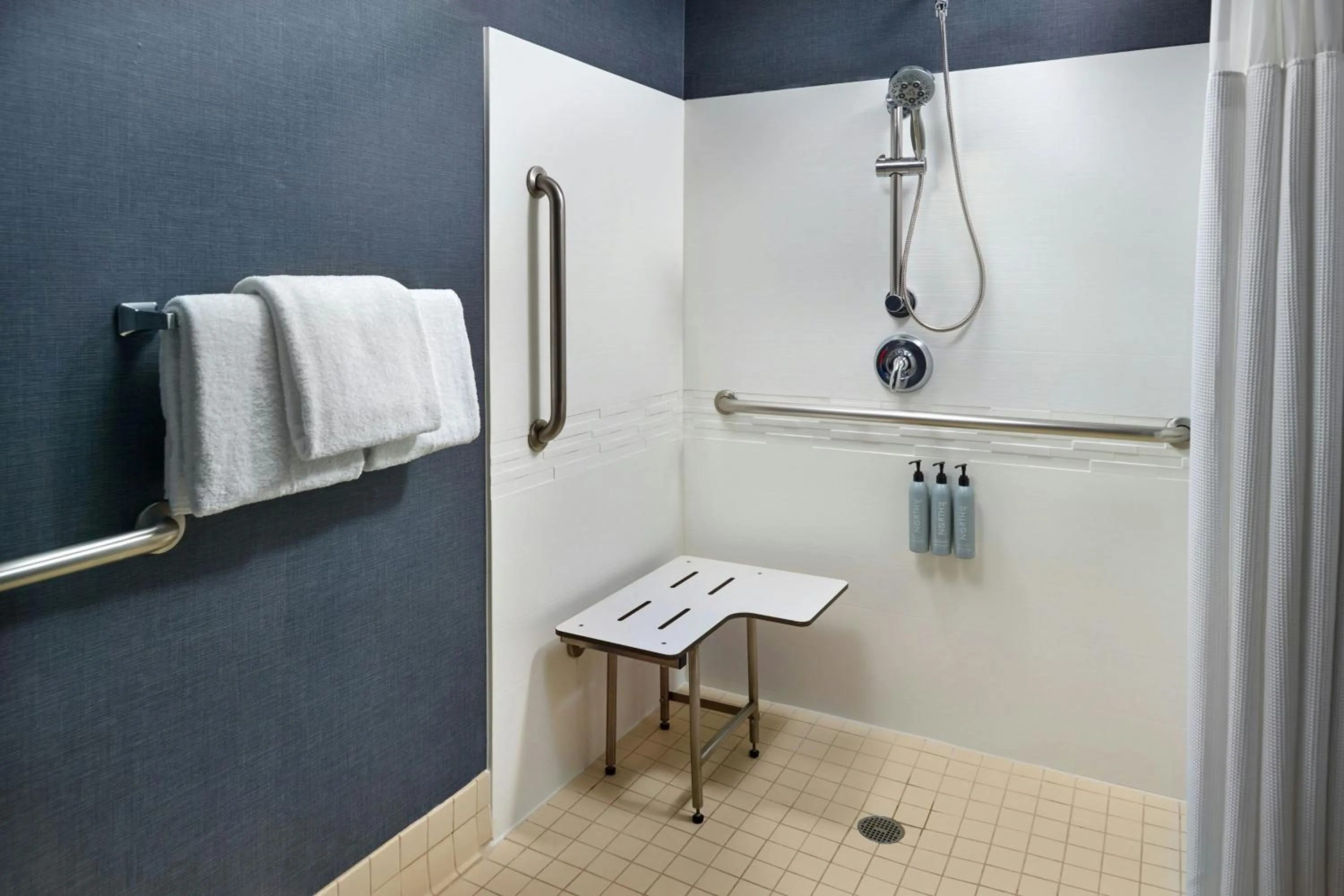Bathroom in Residence Inn by Marriott National Harbor Washington, D.C. Area