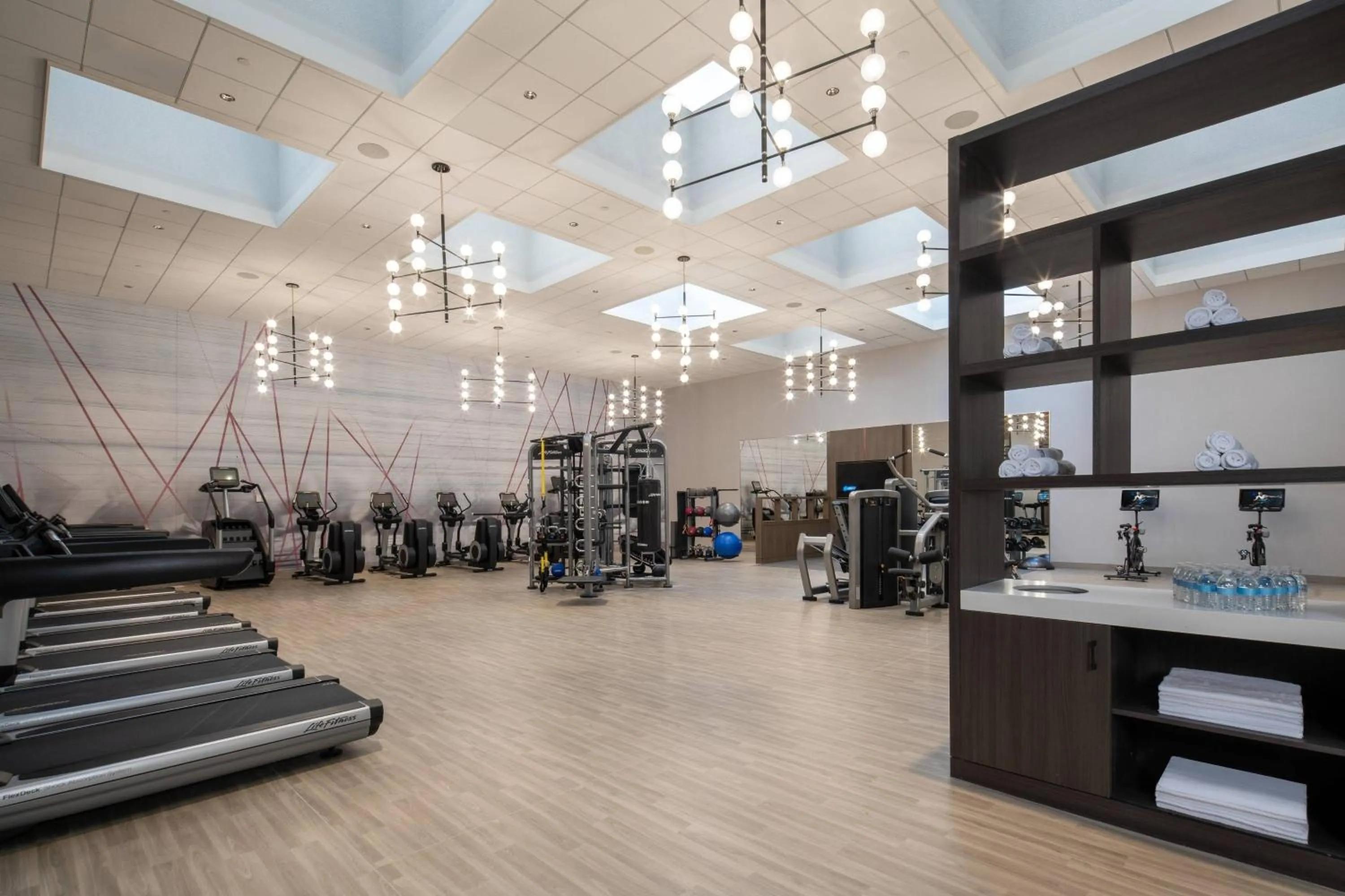 Fitness centre/facilities in Tysons Corner Marriott