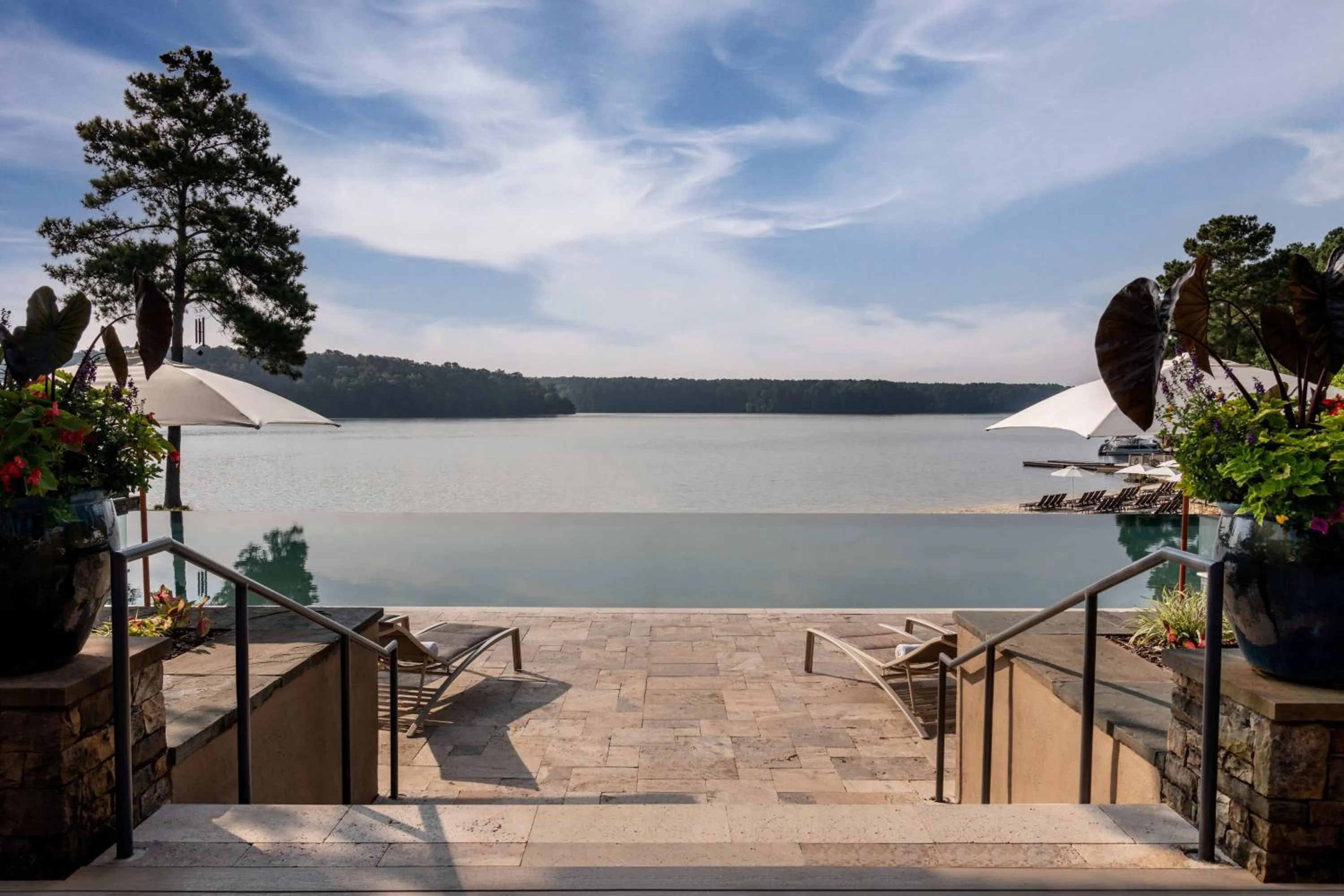 Swimming pool in The Ritz-Carlton Reynolds, Lake Oconee